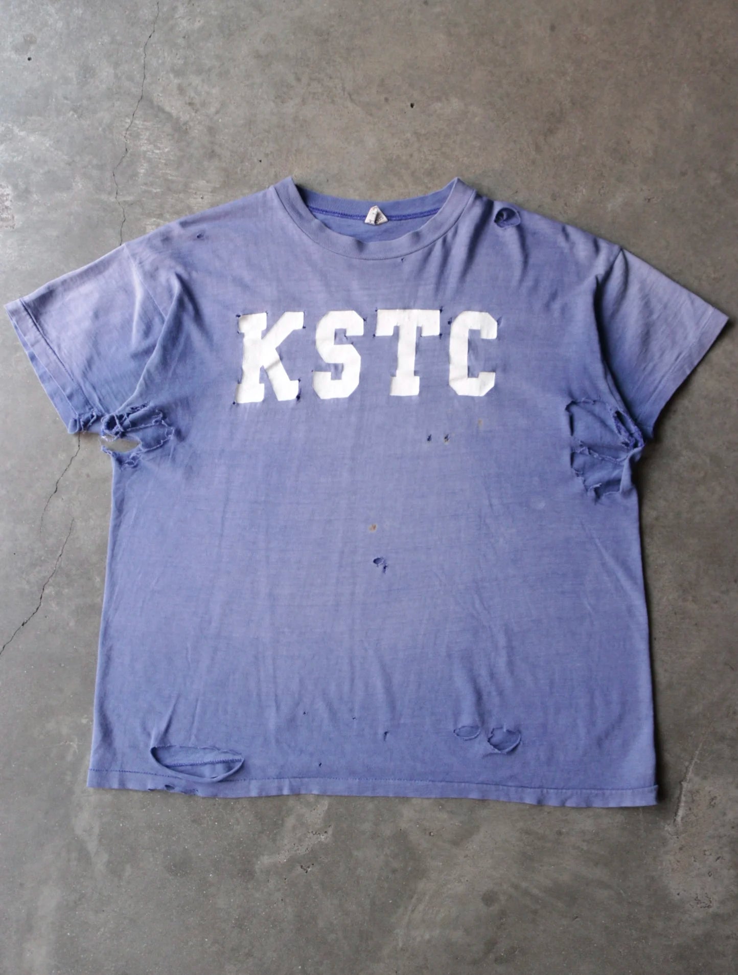 1960S KSTC FADED DISTRESSED TEE