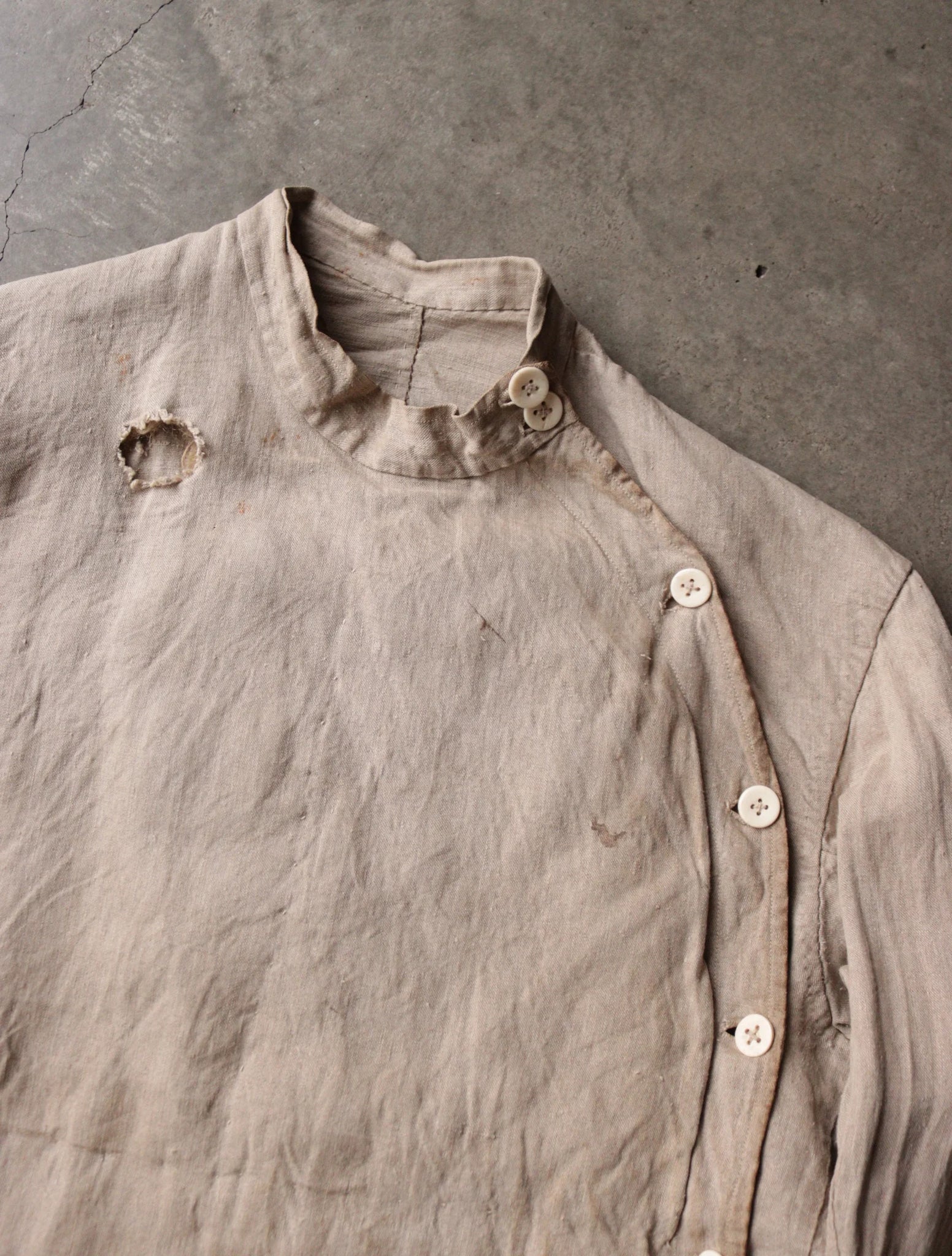 1800S FENCING JACKET WITH BONE BUTTONS