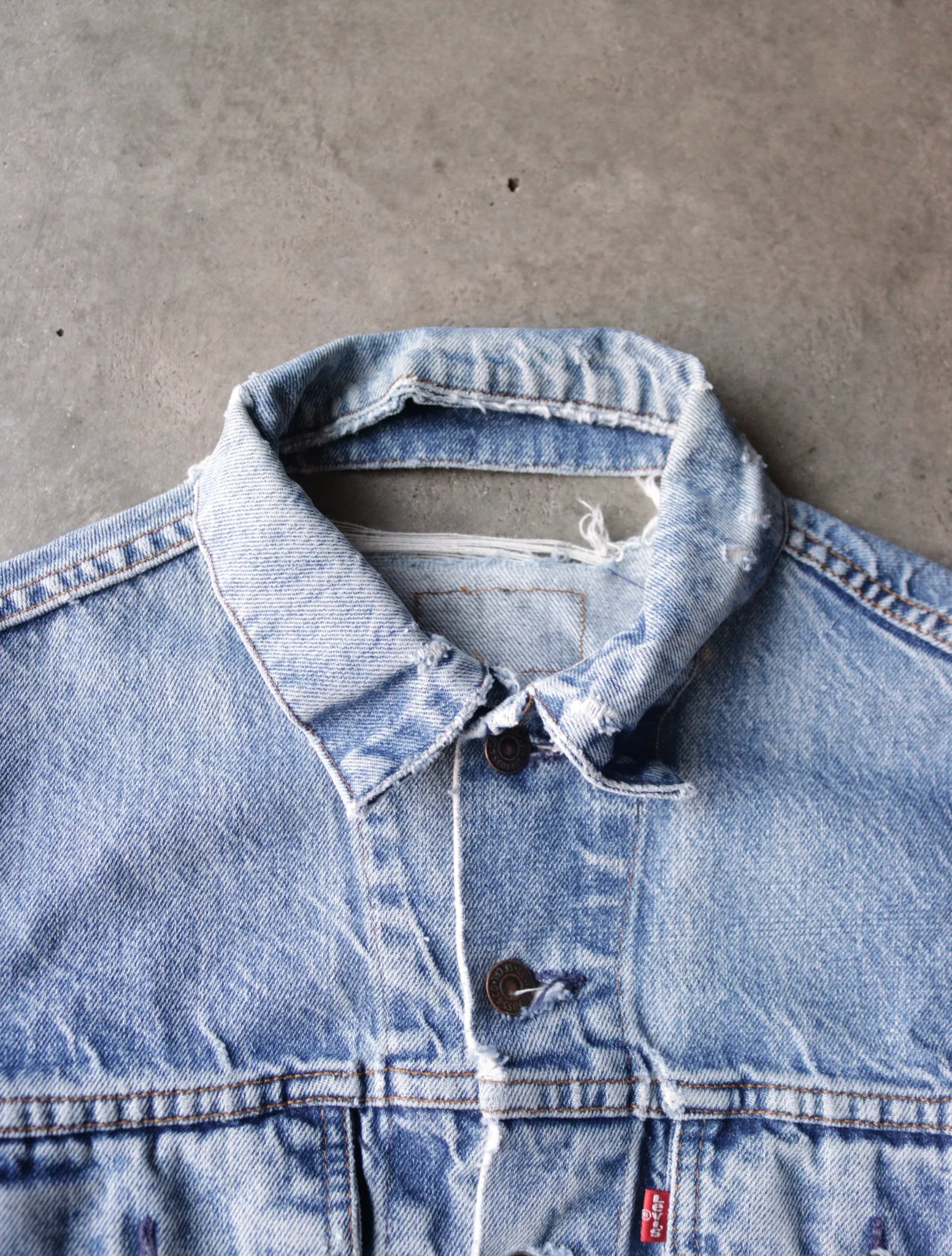 1990S FADED DENIM JACKET