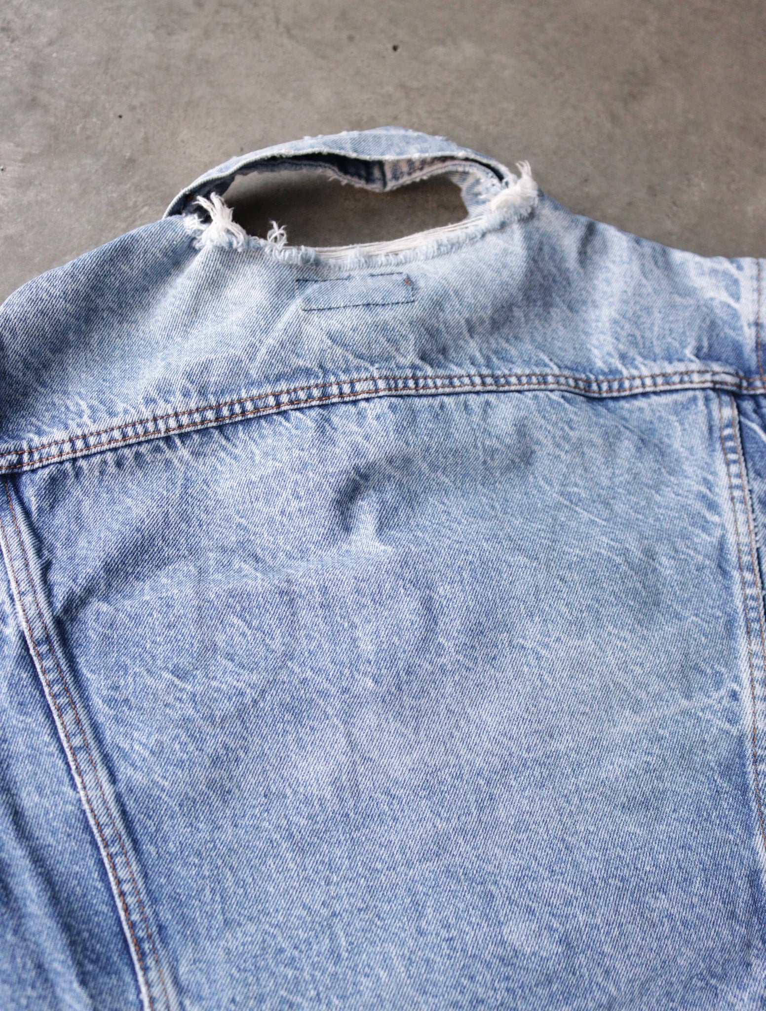 1990S FADED DENIM JACKET