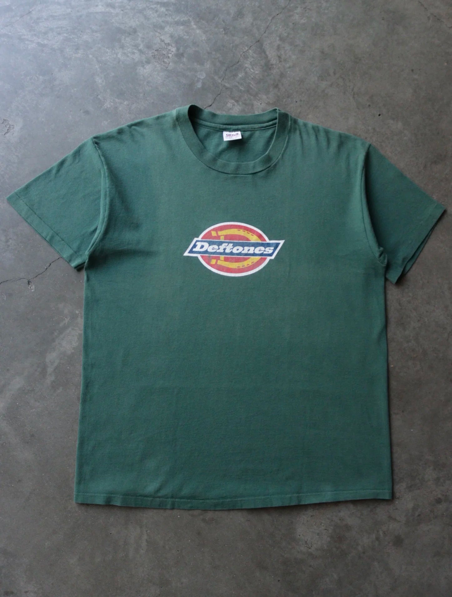 2000S DEFTONES DICKIES BAND TEE + TICKET STUB