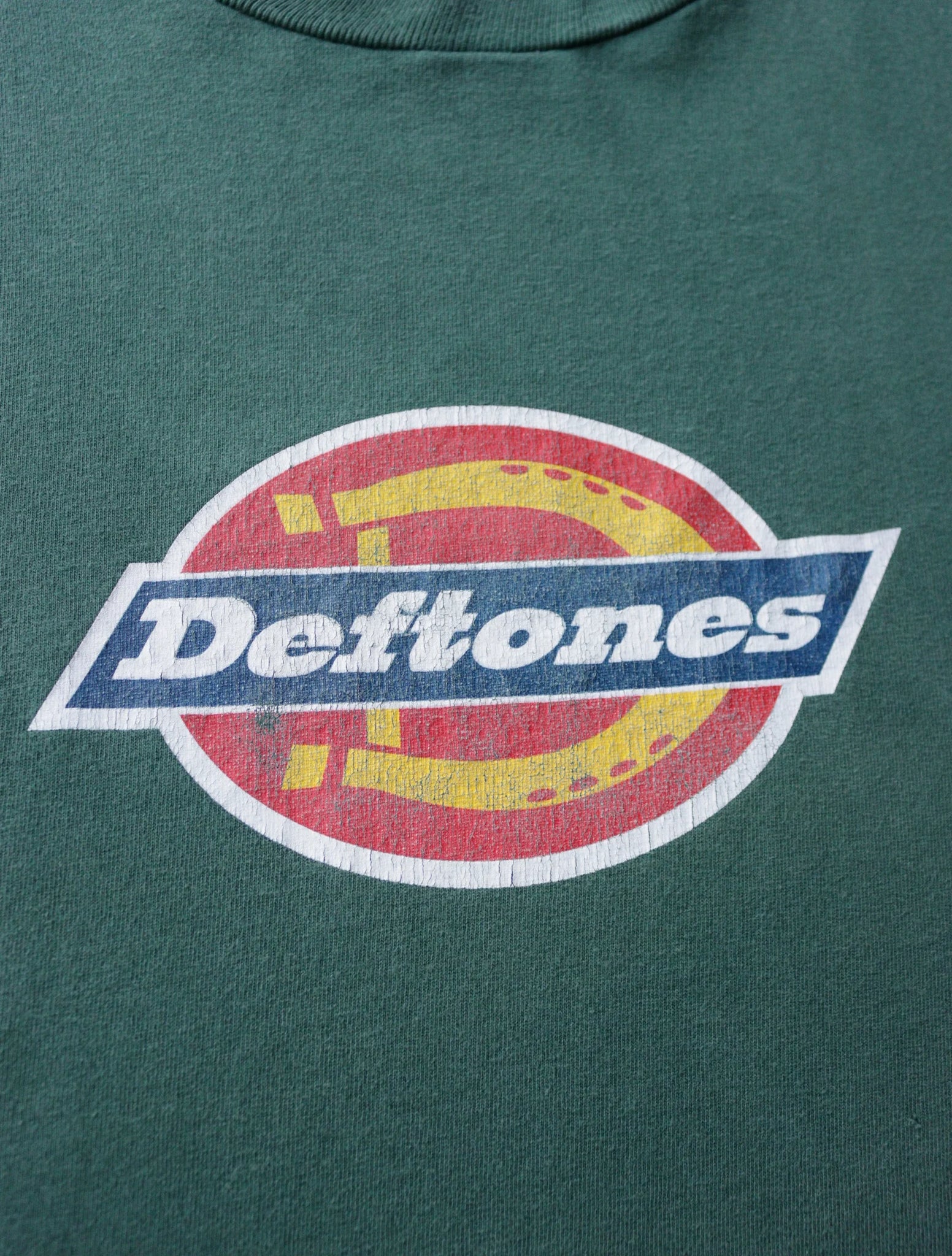 2000S DEFTONES DICKIES BAND TEE + TICKET STUB