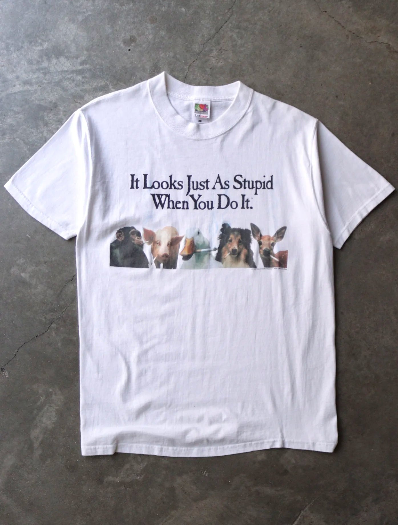 2000S IT LOOKS JUST AS STUPID TEE