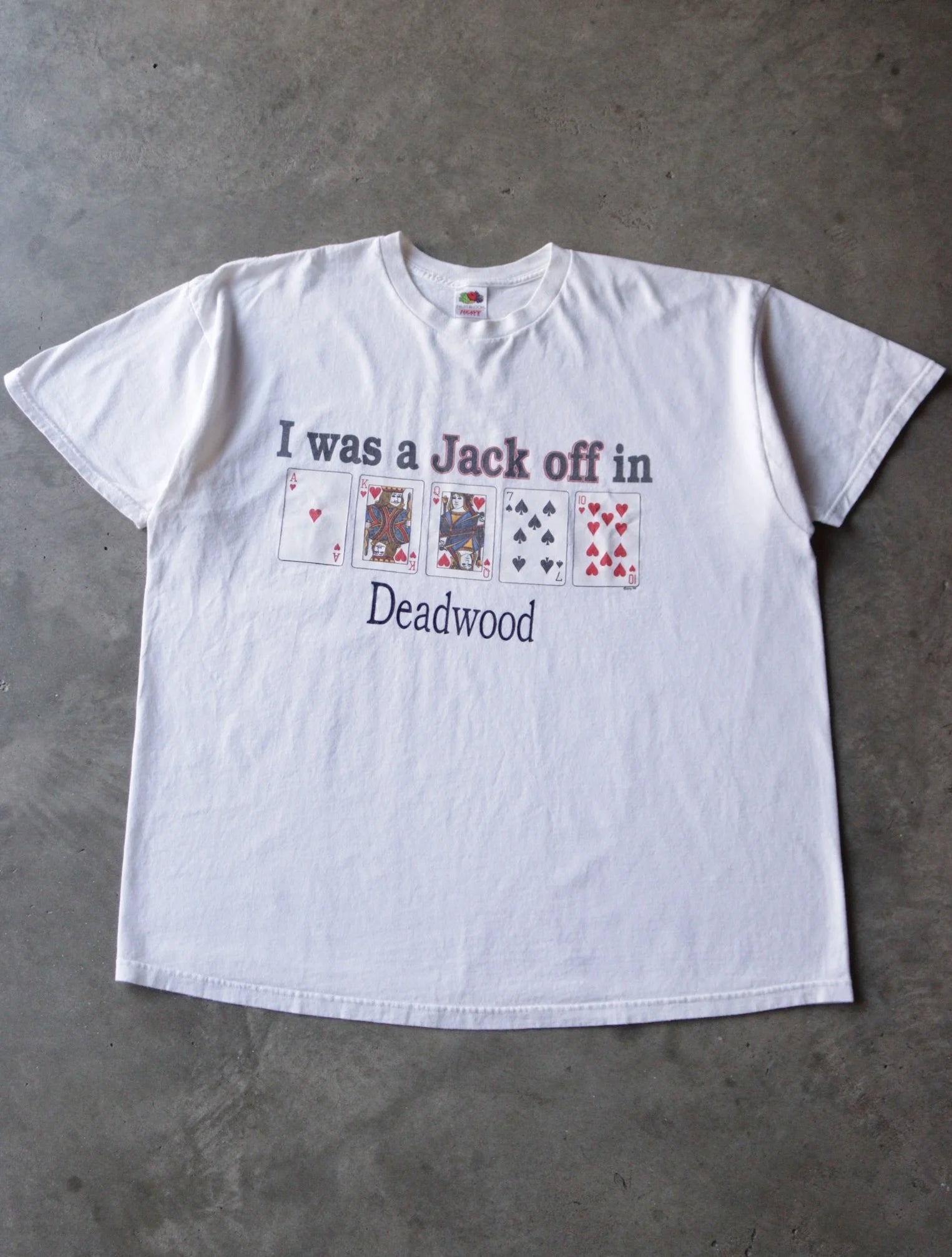 2000S I WAS A JACK OFF TEE
