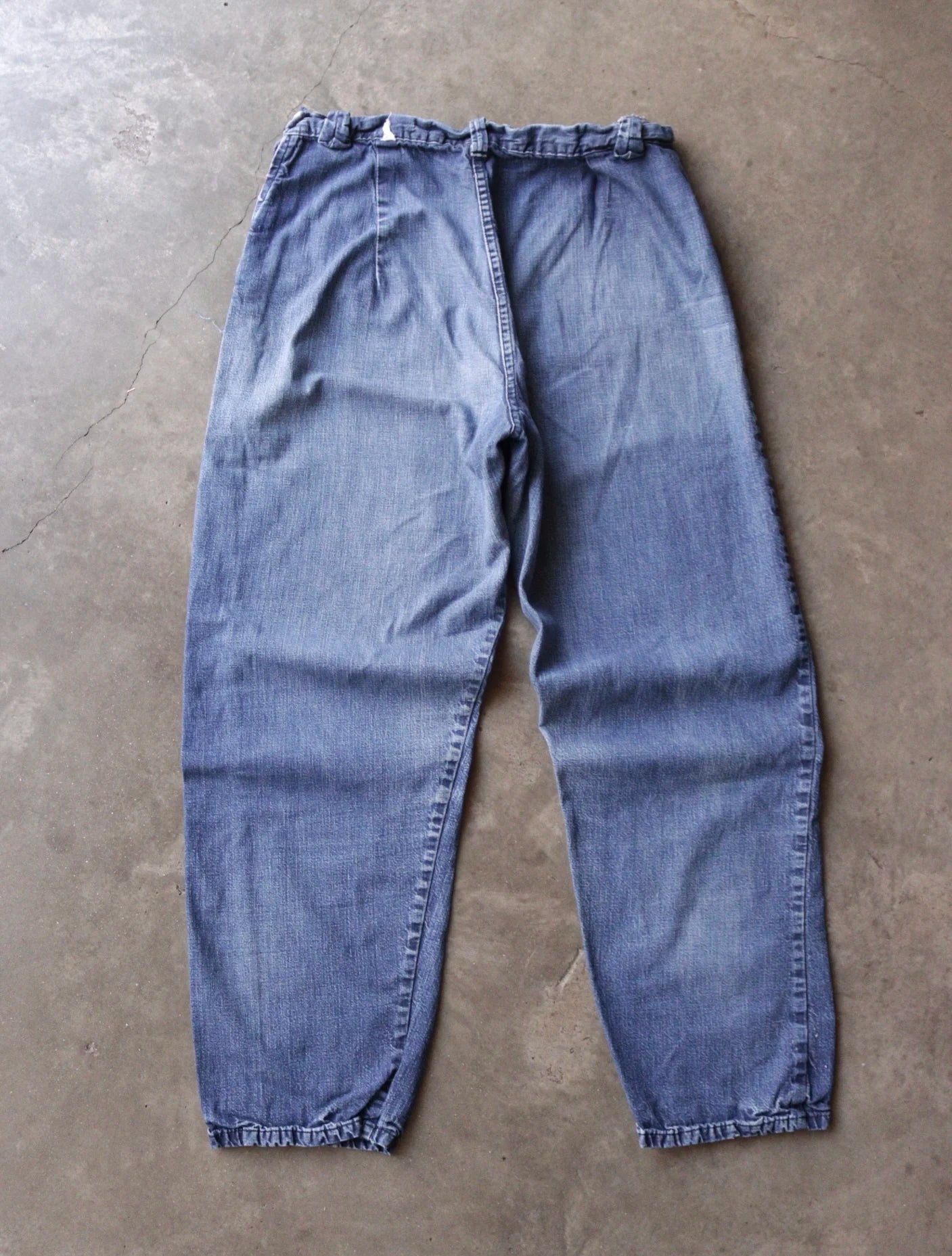 1960S 1960S WESTERN GIRL FRON BUTTON PANTS