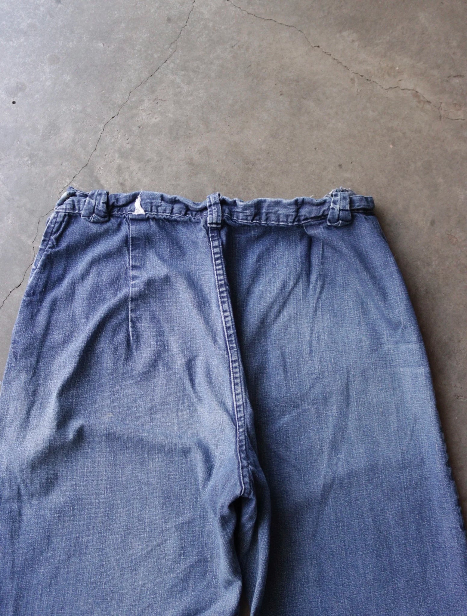 1960S 1960S WESTERN GIRL FRON BUTTON PANTS