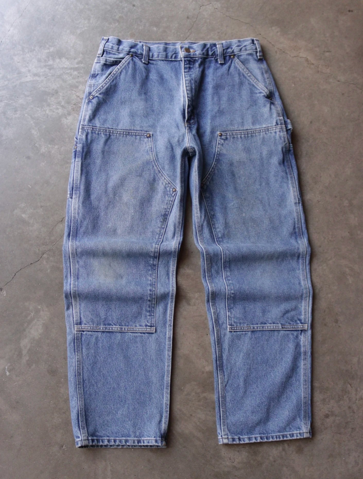 2000S CARHARTT DOUBLE KNEE DENIM PANTS