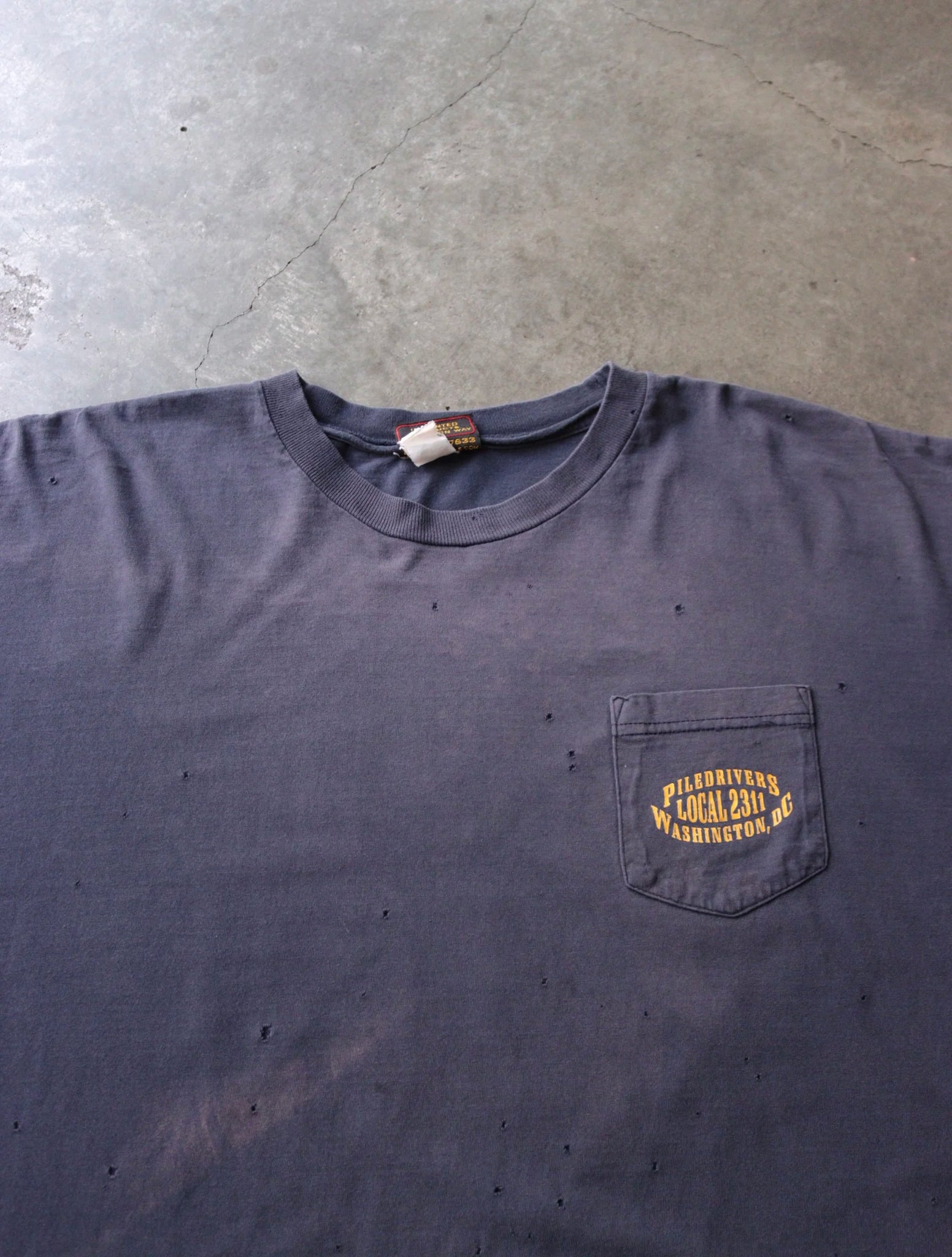1990S SUNFADED PILEDRIVERS L/S TEE