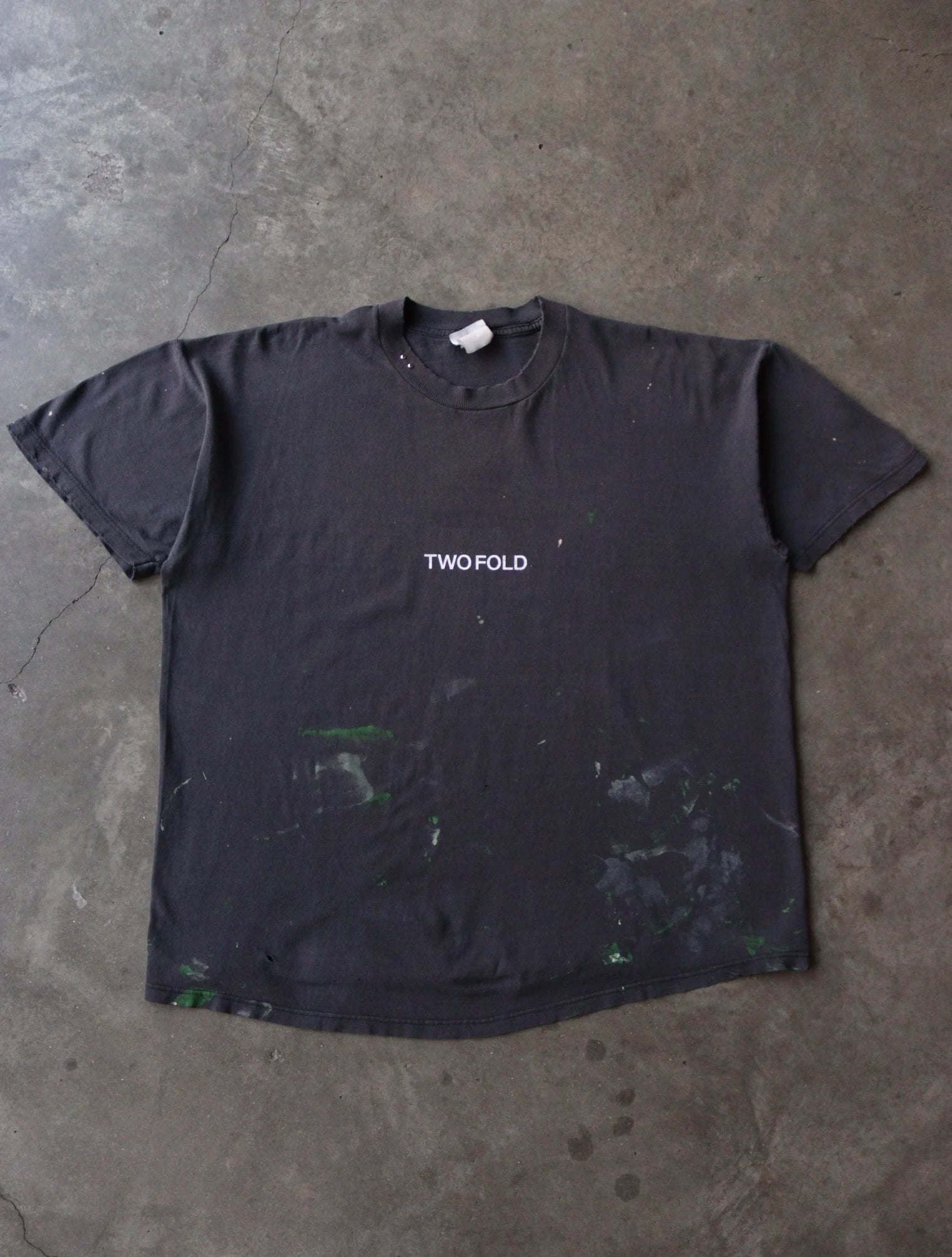 1990S FADED TWOFOLD LOGO WAR CHIEF TEE