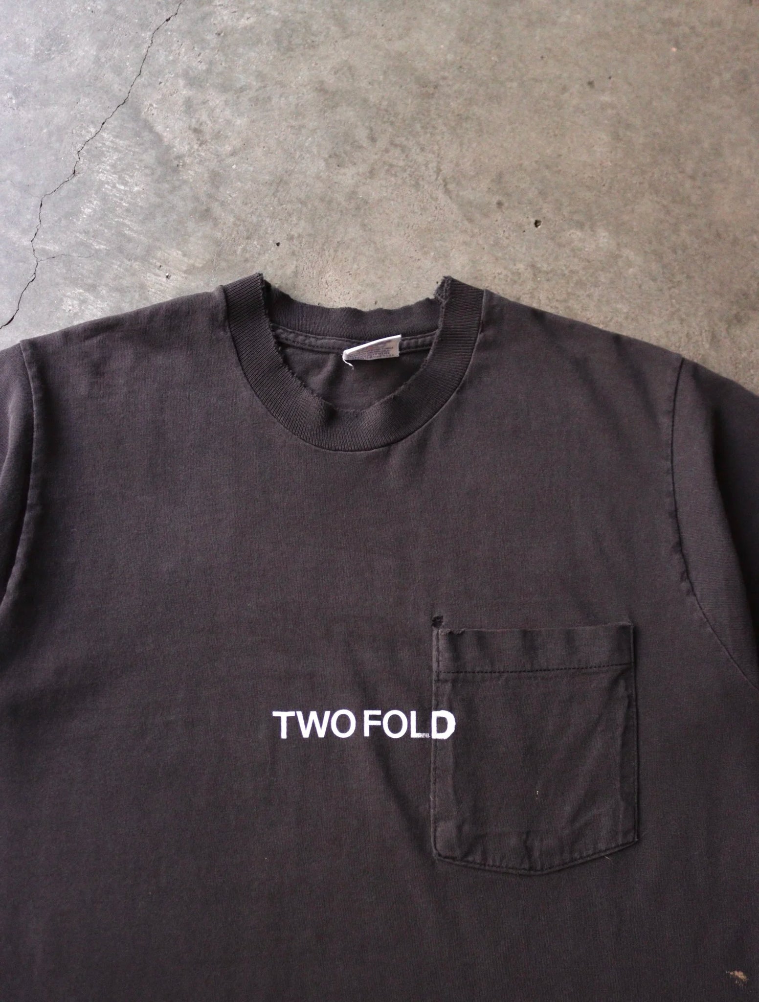 1980S FADED TWOFOLD LOGO POCKET TEE