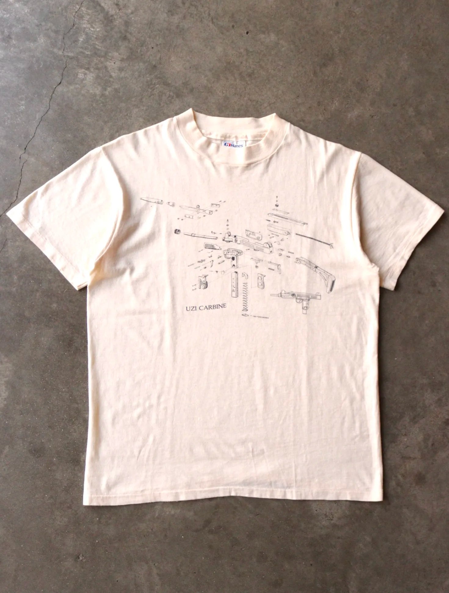 2000S EXPLODED UZI TEE