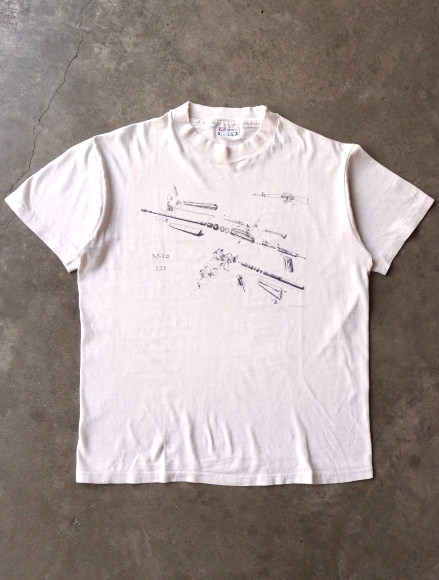 2000S EXPLODED M16 TEE