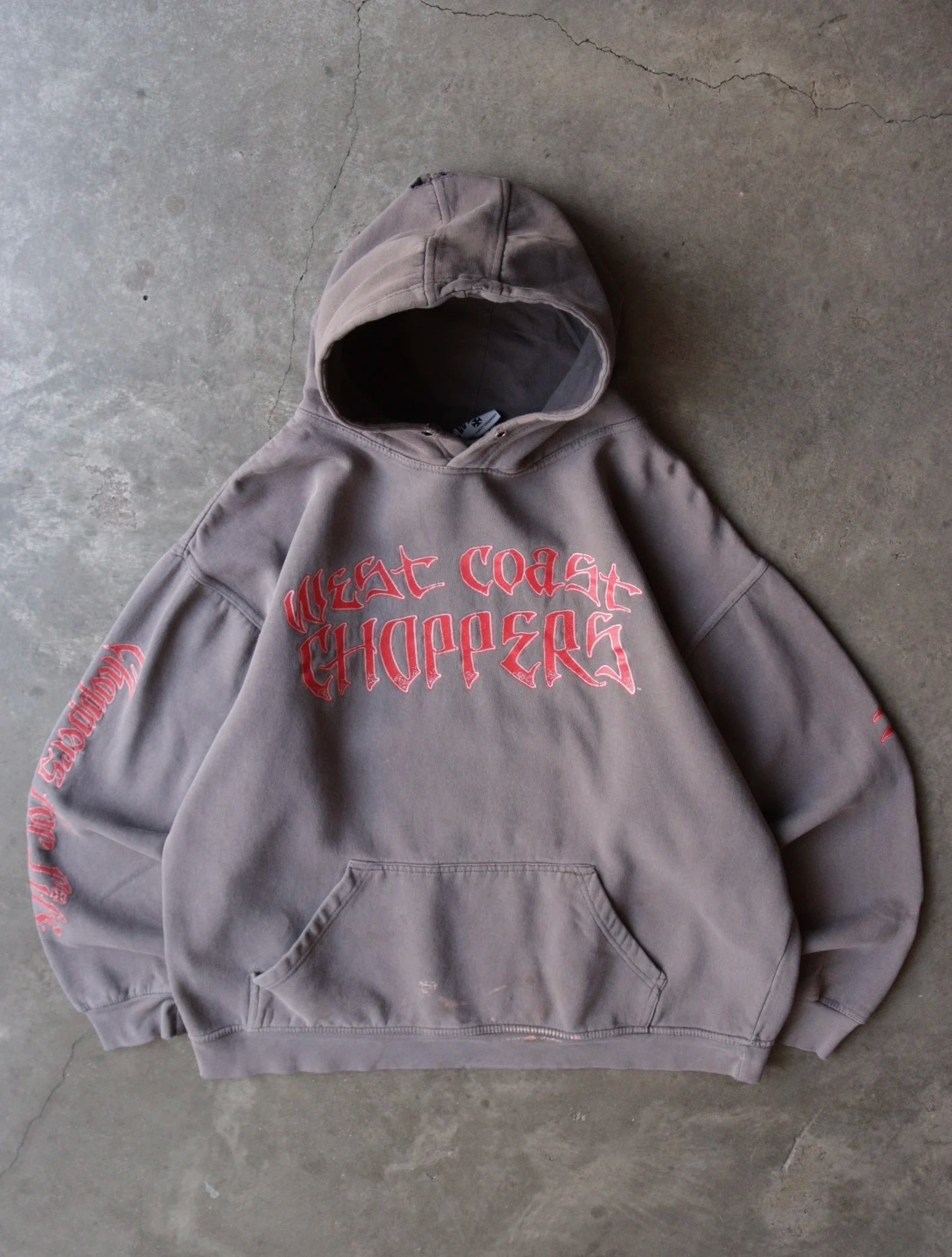 2000S WEST COAST CHOPPERS HOODED SWEATSHIRT