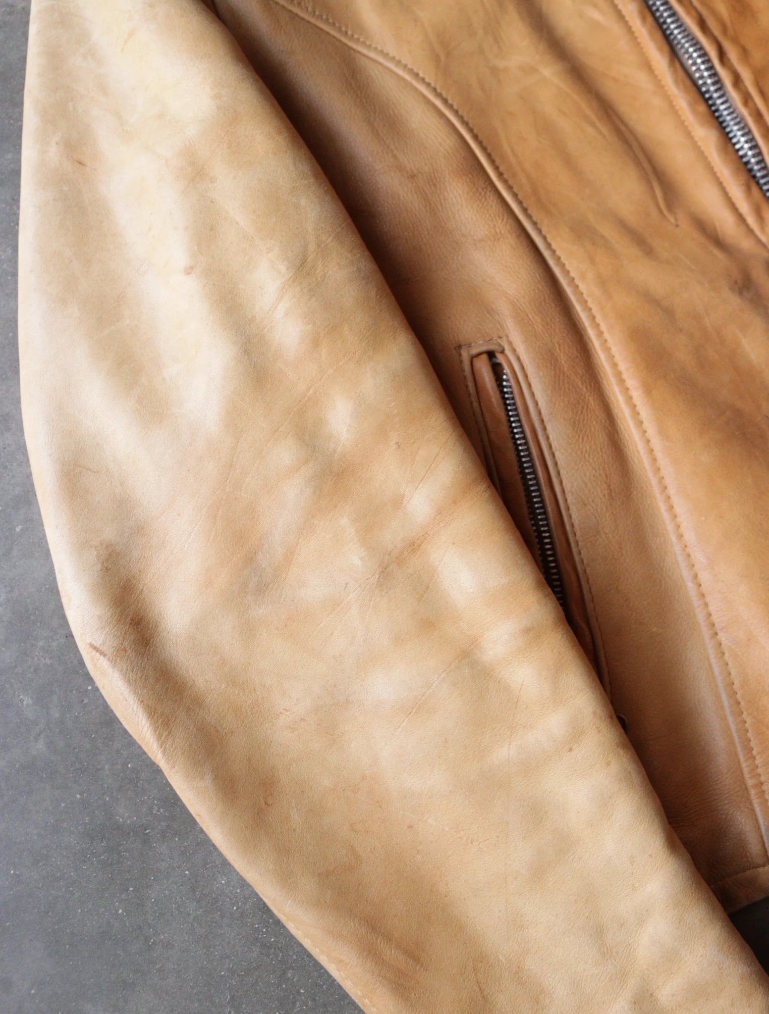 1980S LEATHER CAFE RACER JACKET