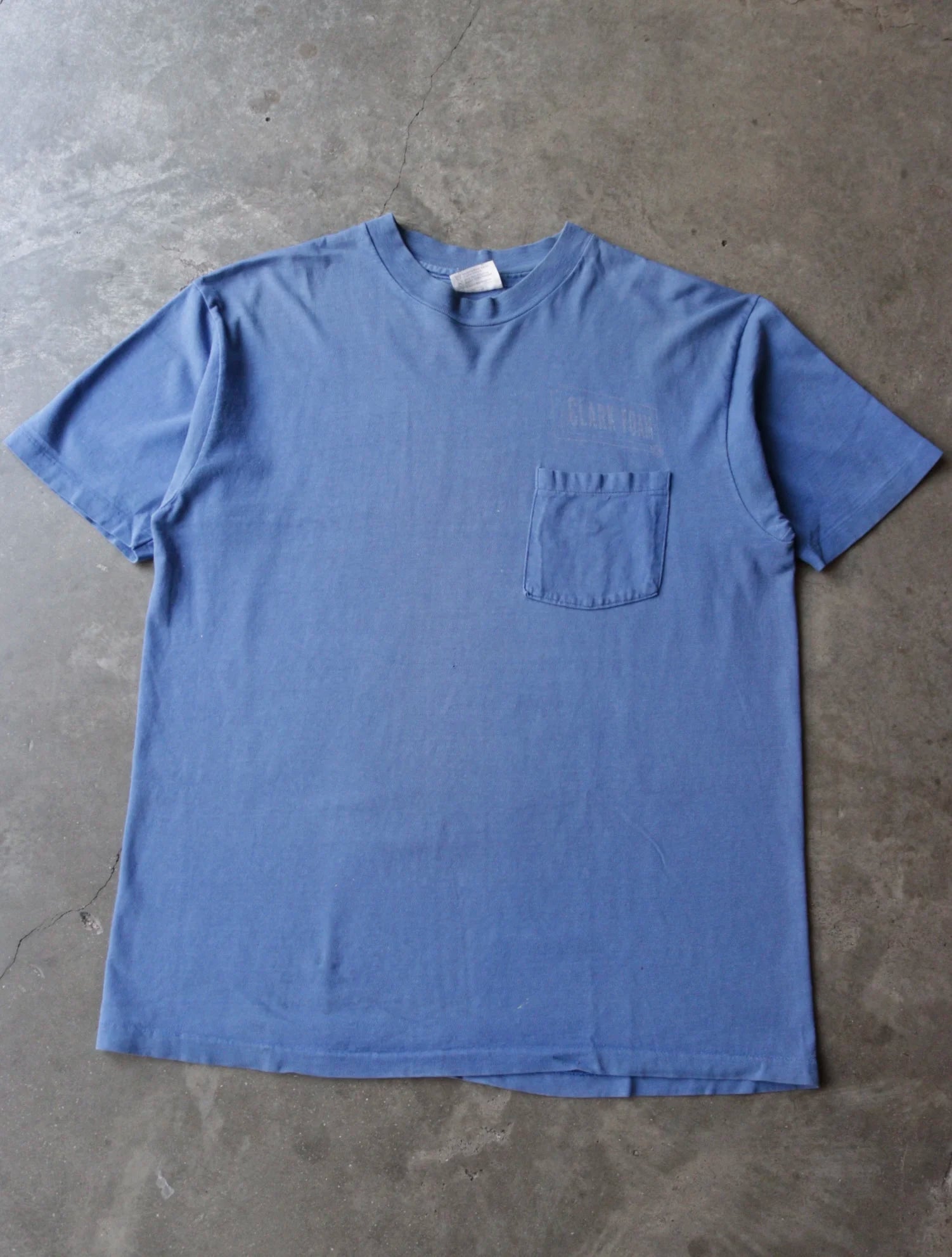 1990NS BLUE CLARK FOAM TEE