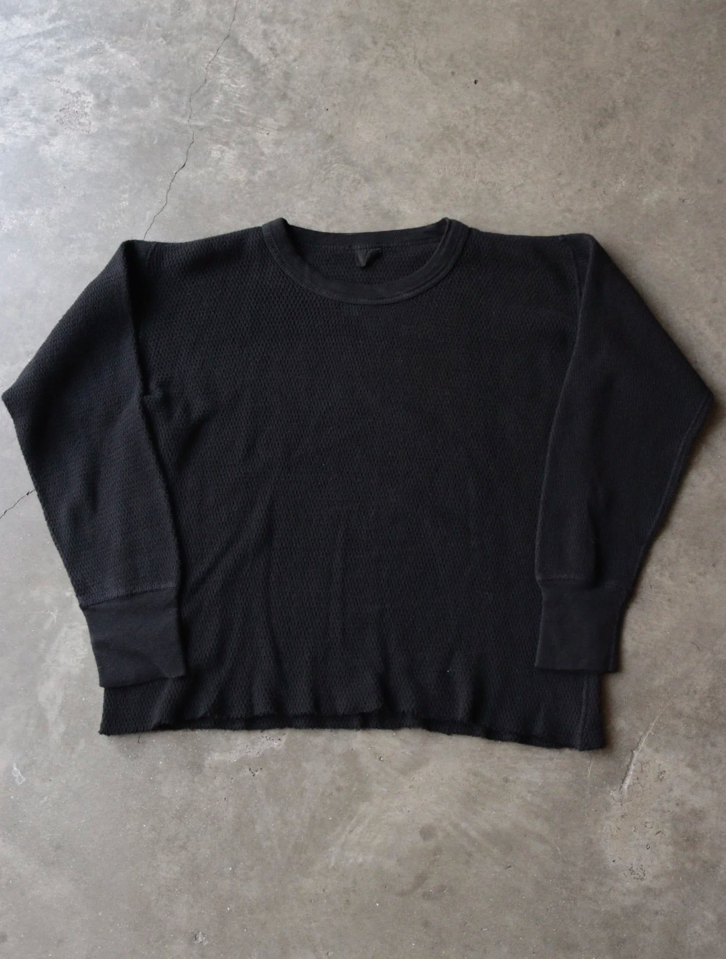 1980S OVERDYED THERMAL SHIRT