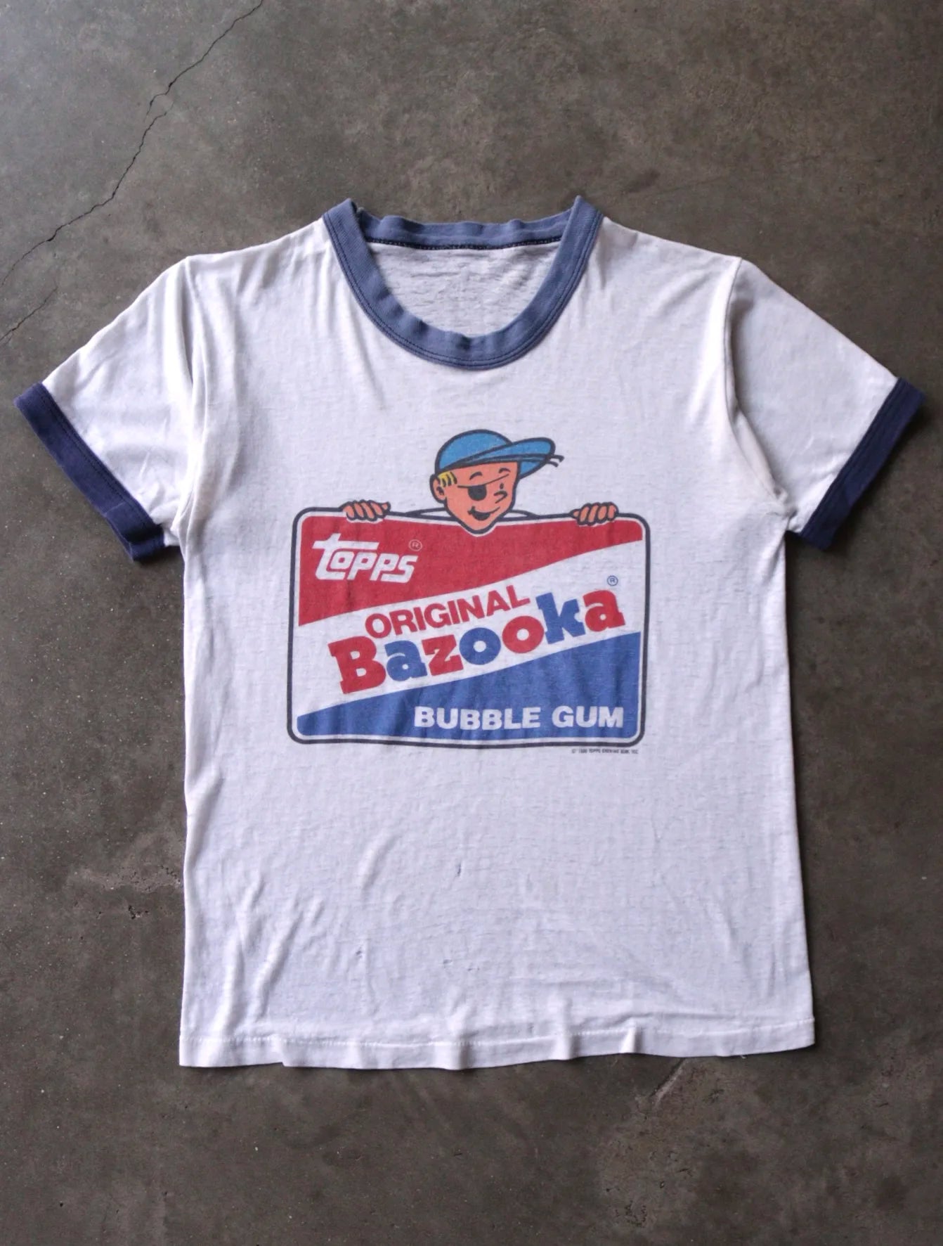 1990S BAZOOKA GUM RINGER TEE
