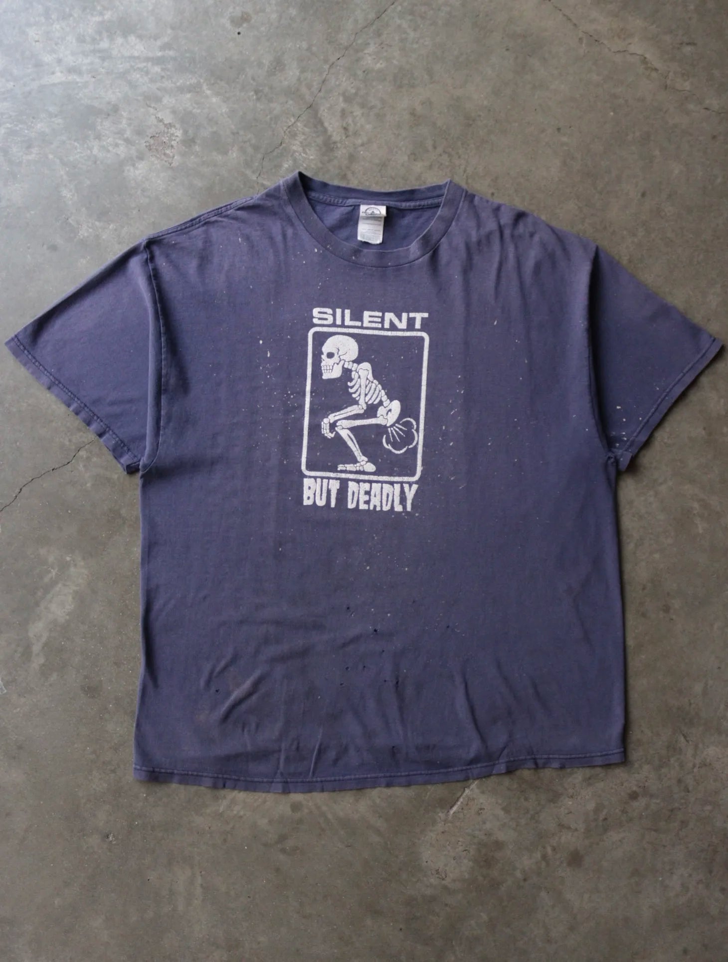 2000S SUN FADED SILENT BUT DEADLY TEE