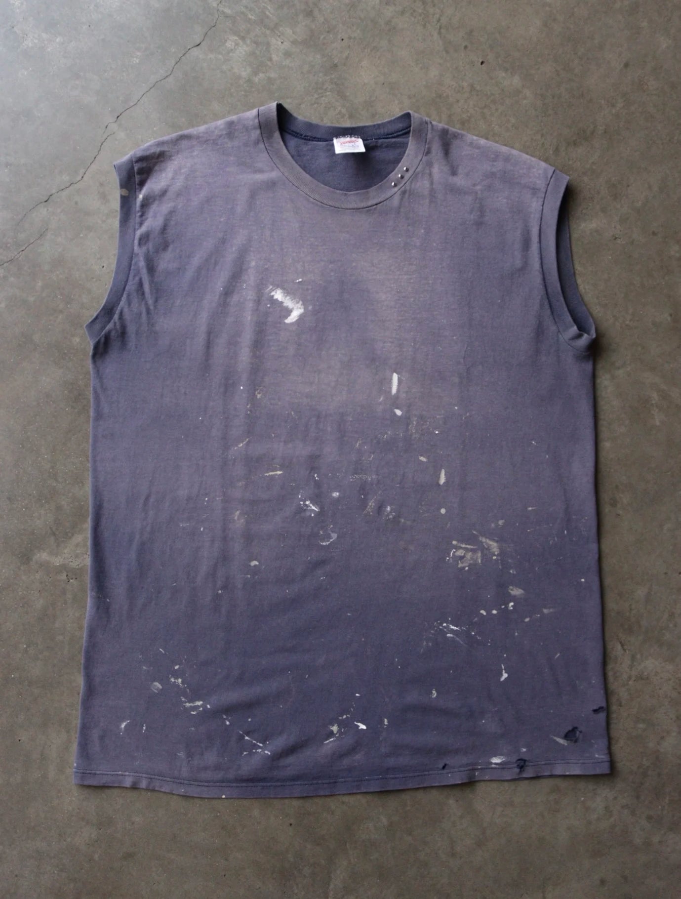 1990S FADED PAINTED STUDDED TANK TEE