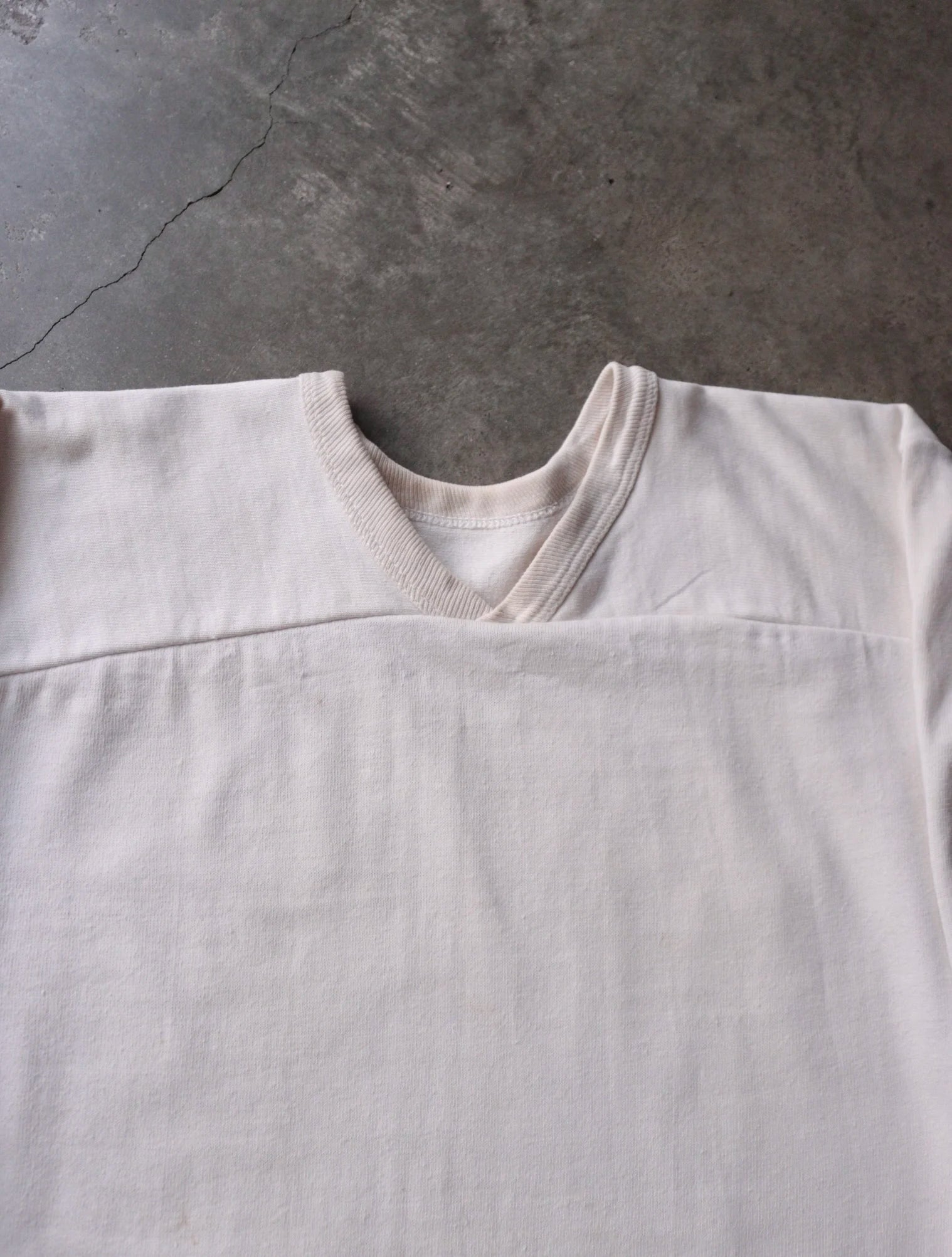 1980S BLANK L/S JERSEY SHIRT