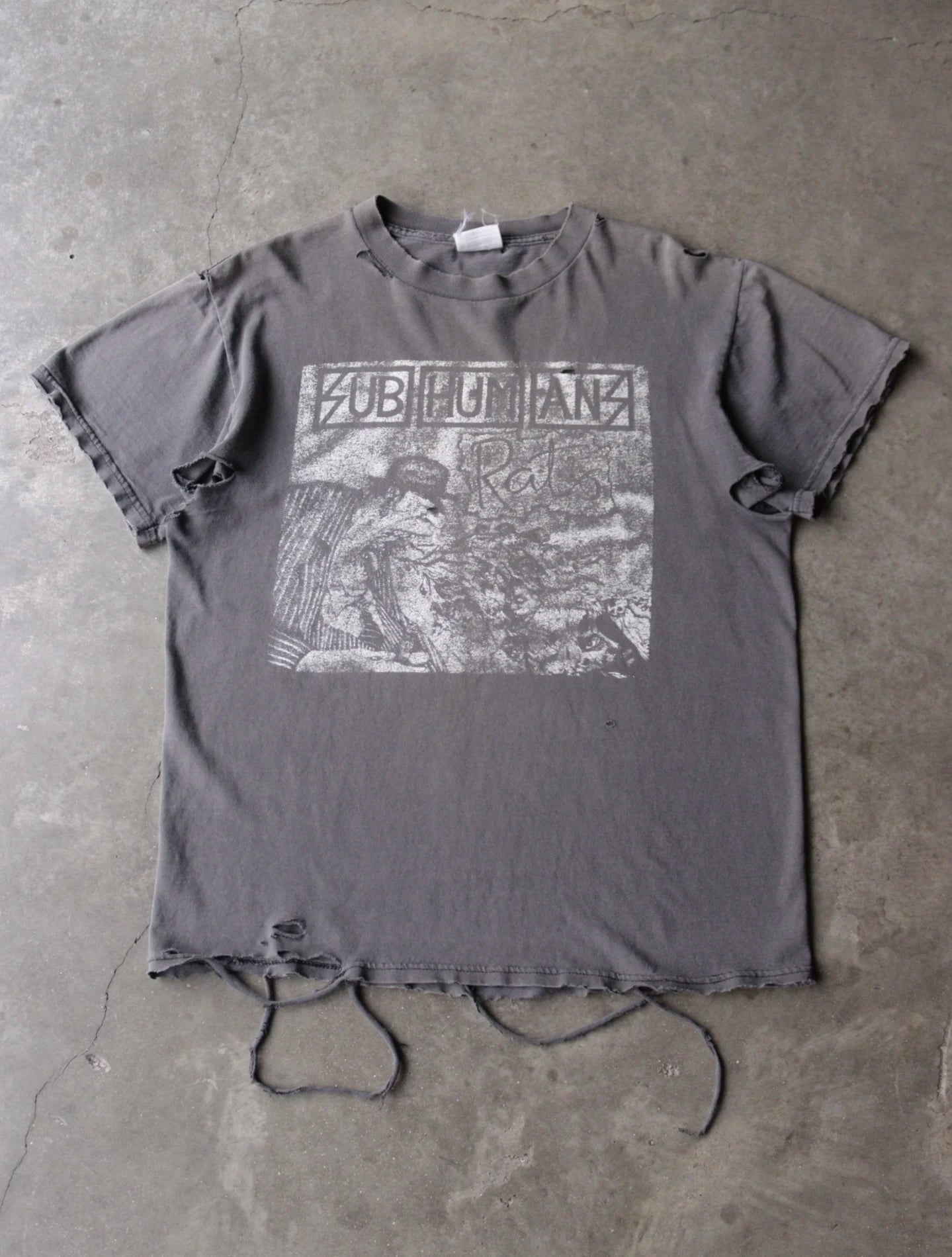 1990S SUBHUMANS BAND TEE