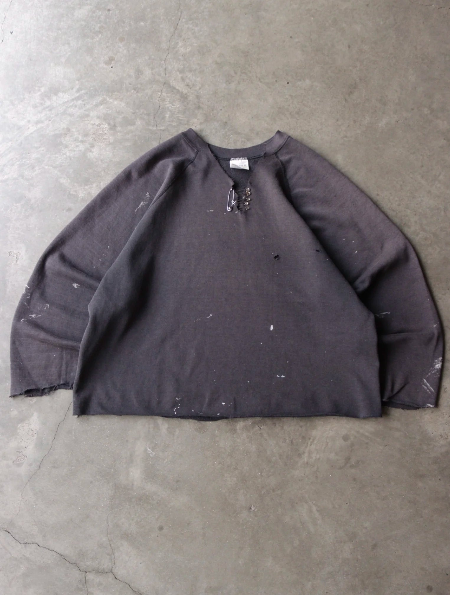 1990SN FADED CHOPPED SWEATSHIRT