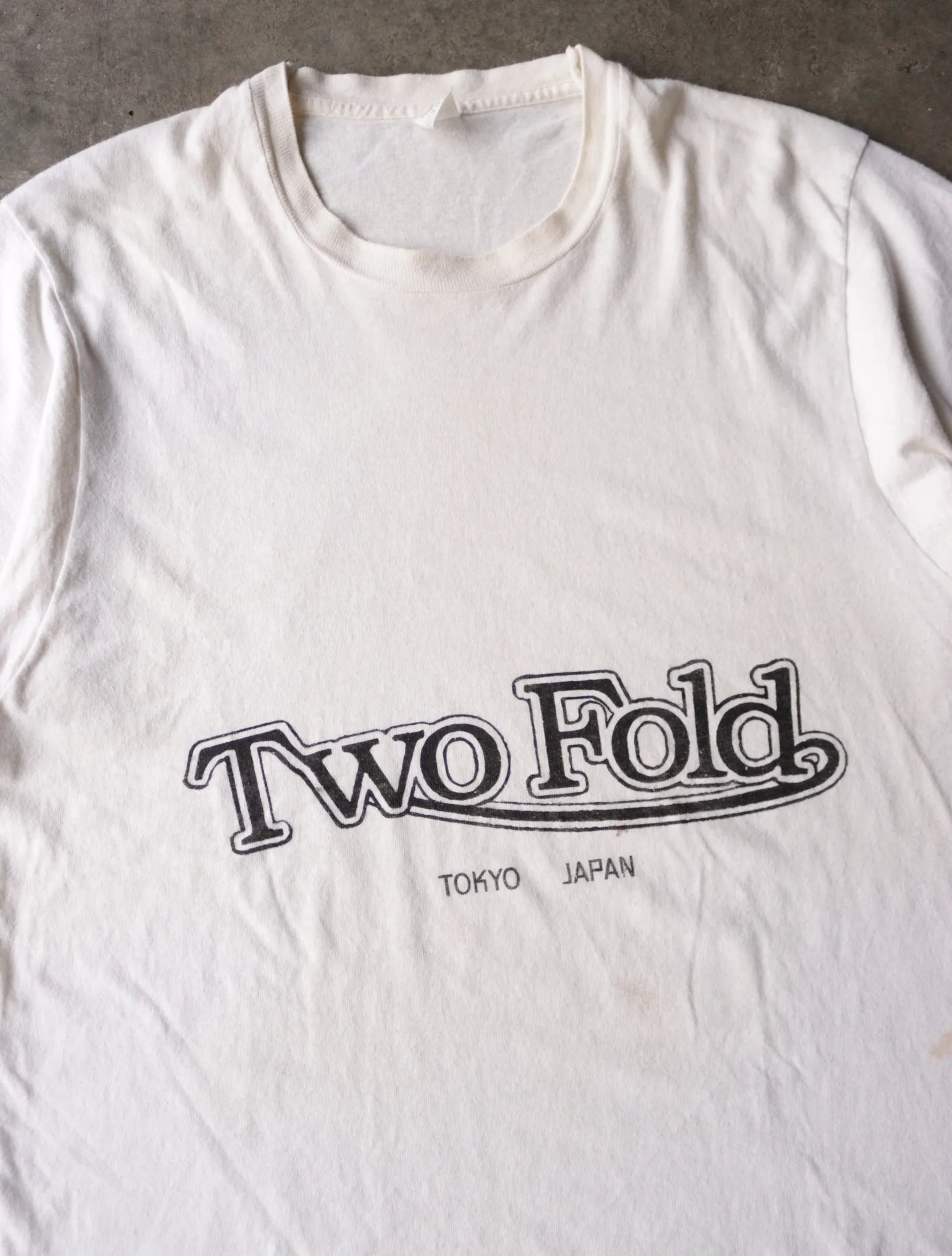 1970S TWOFOLD TEE