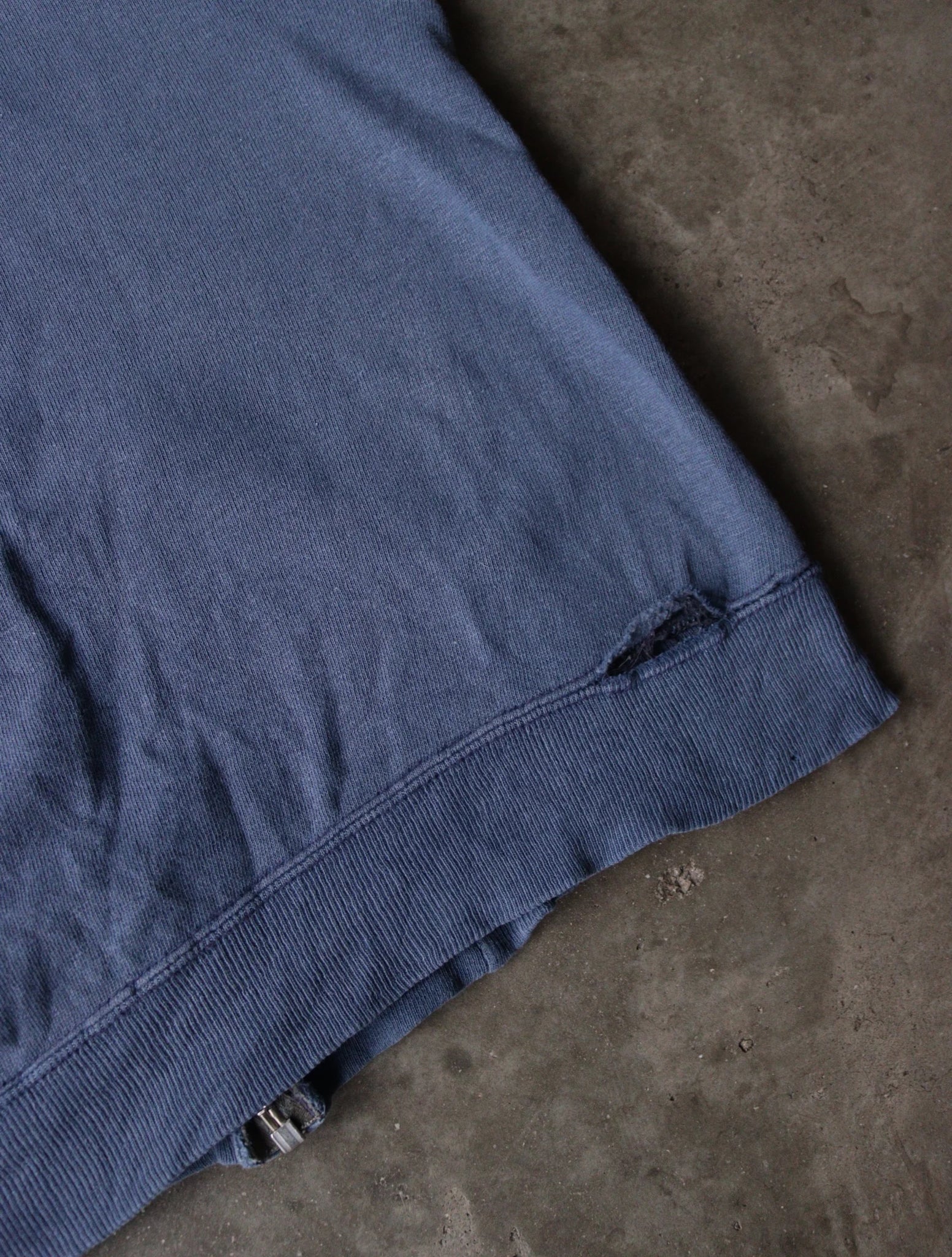 1970S FADED ZIP UP HOODED SSWEATSHIRT