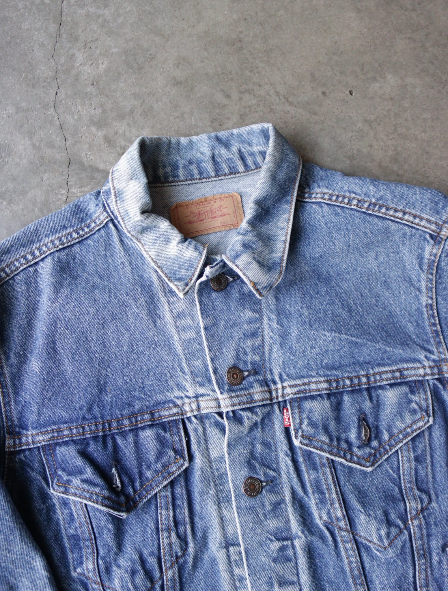1990S LEVI'S TYPE 2 DENIM JACKET