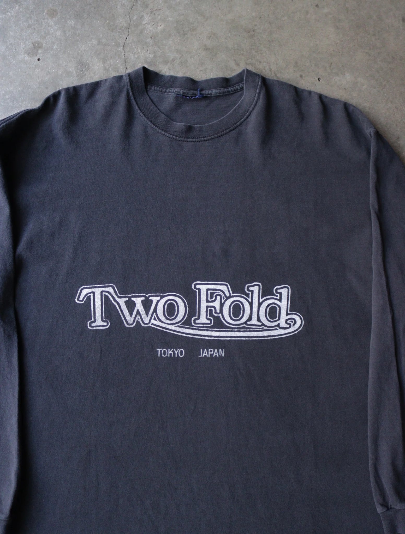 1990S TWO FOLD LOGO L/S TEE