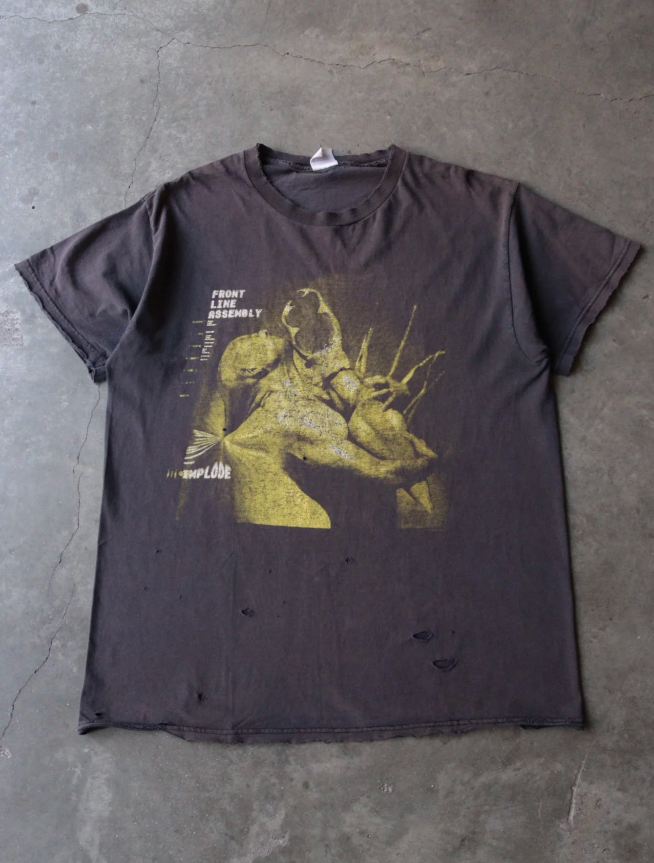 1990S FRONT LINE ASSEMBLY BAND TEE