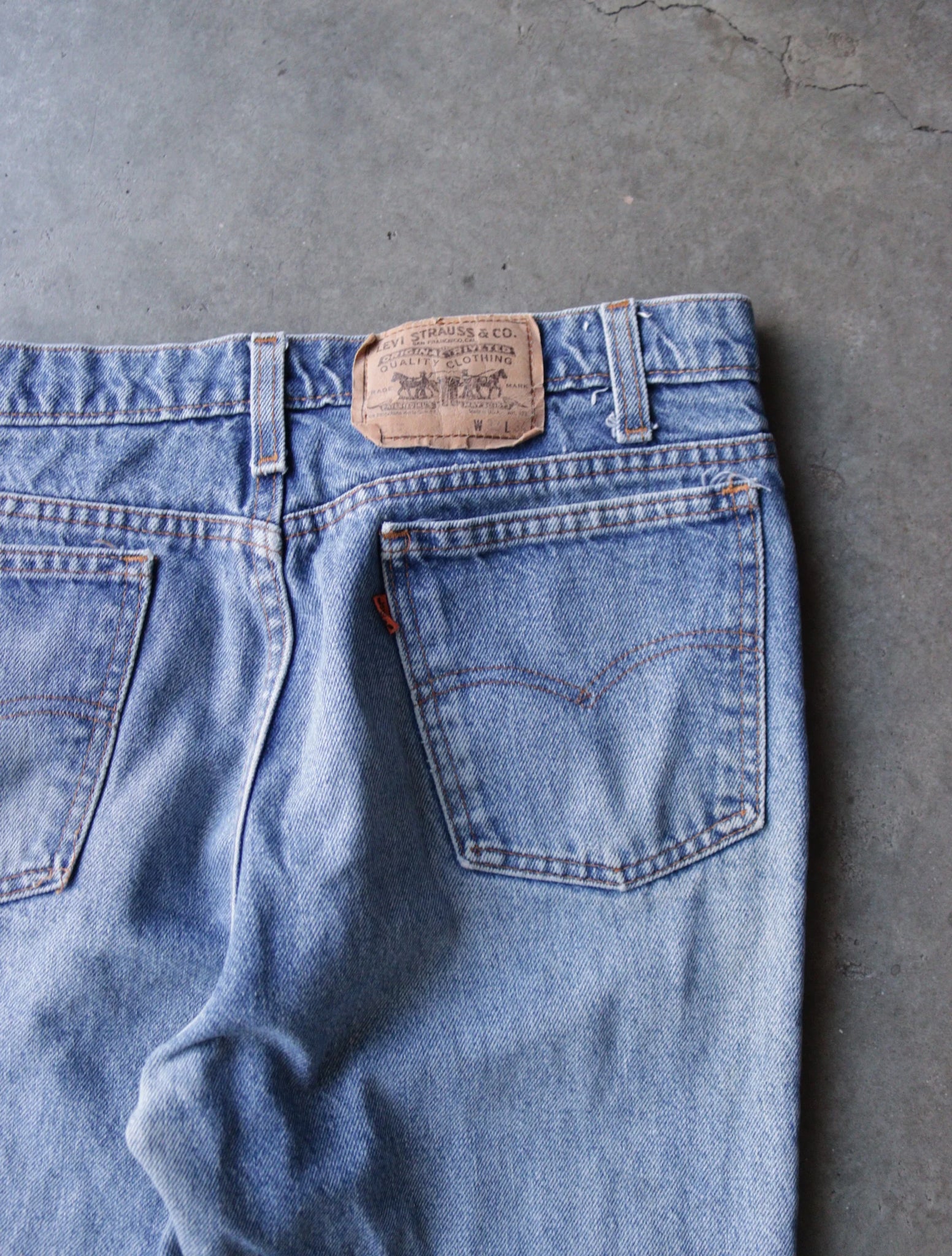 1980S LEVIS 517 BOOTCUT DENIM PANTS