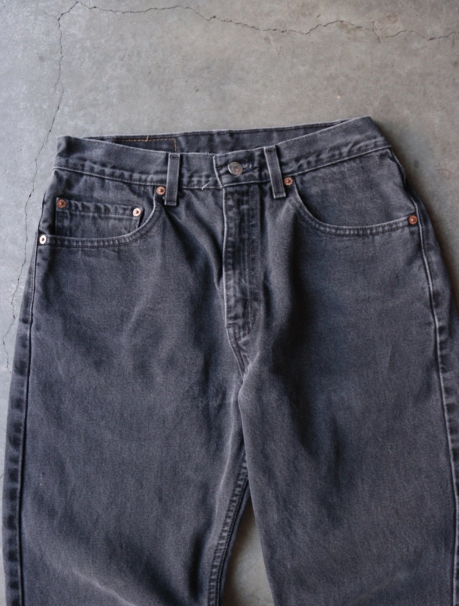 1980S LEVIS 505 FADED DENIM PANTS
