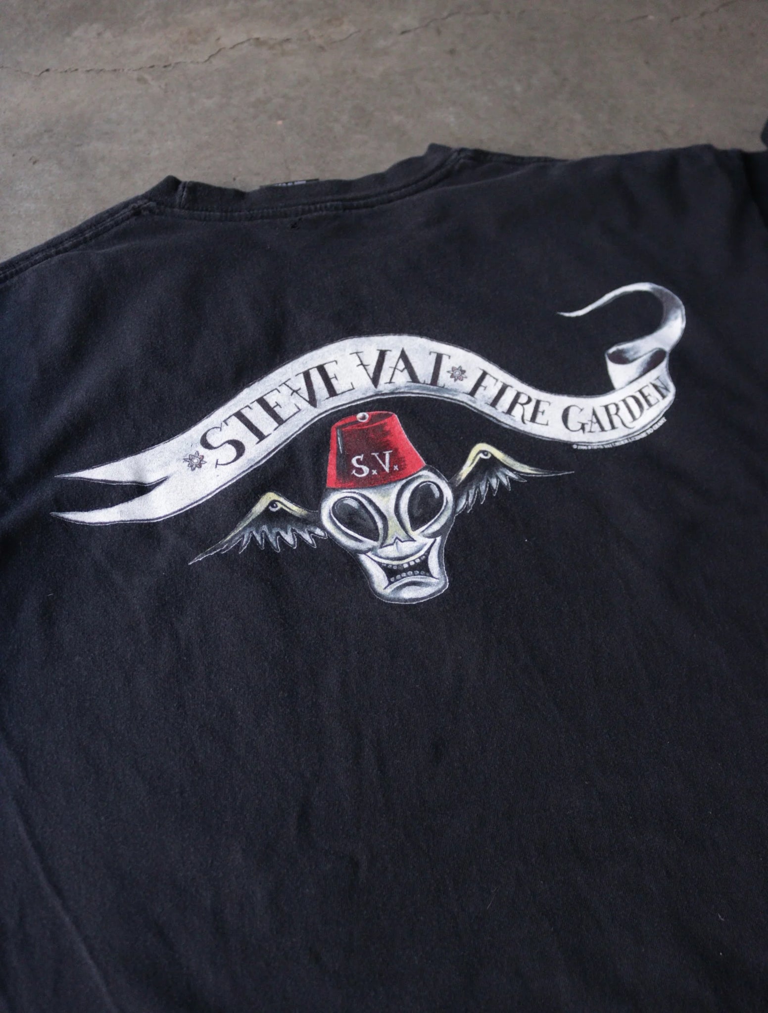 1990S STEVE VAT FIRE GARDEN TEE
