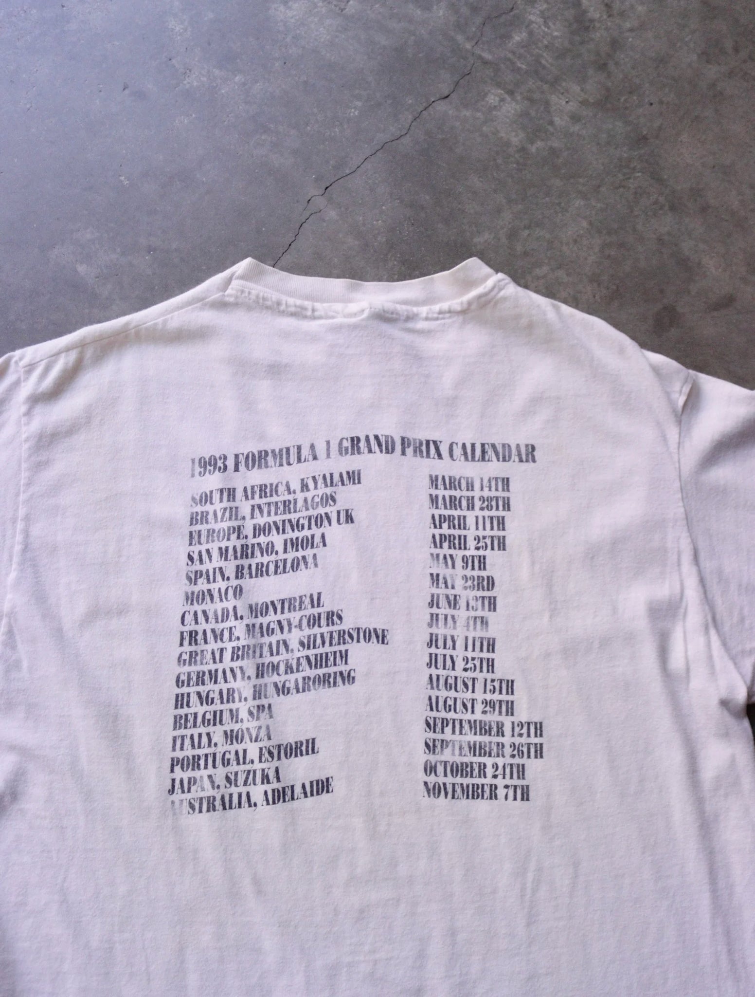 1990S FADED MARLBORO FORMULA 1 TEE