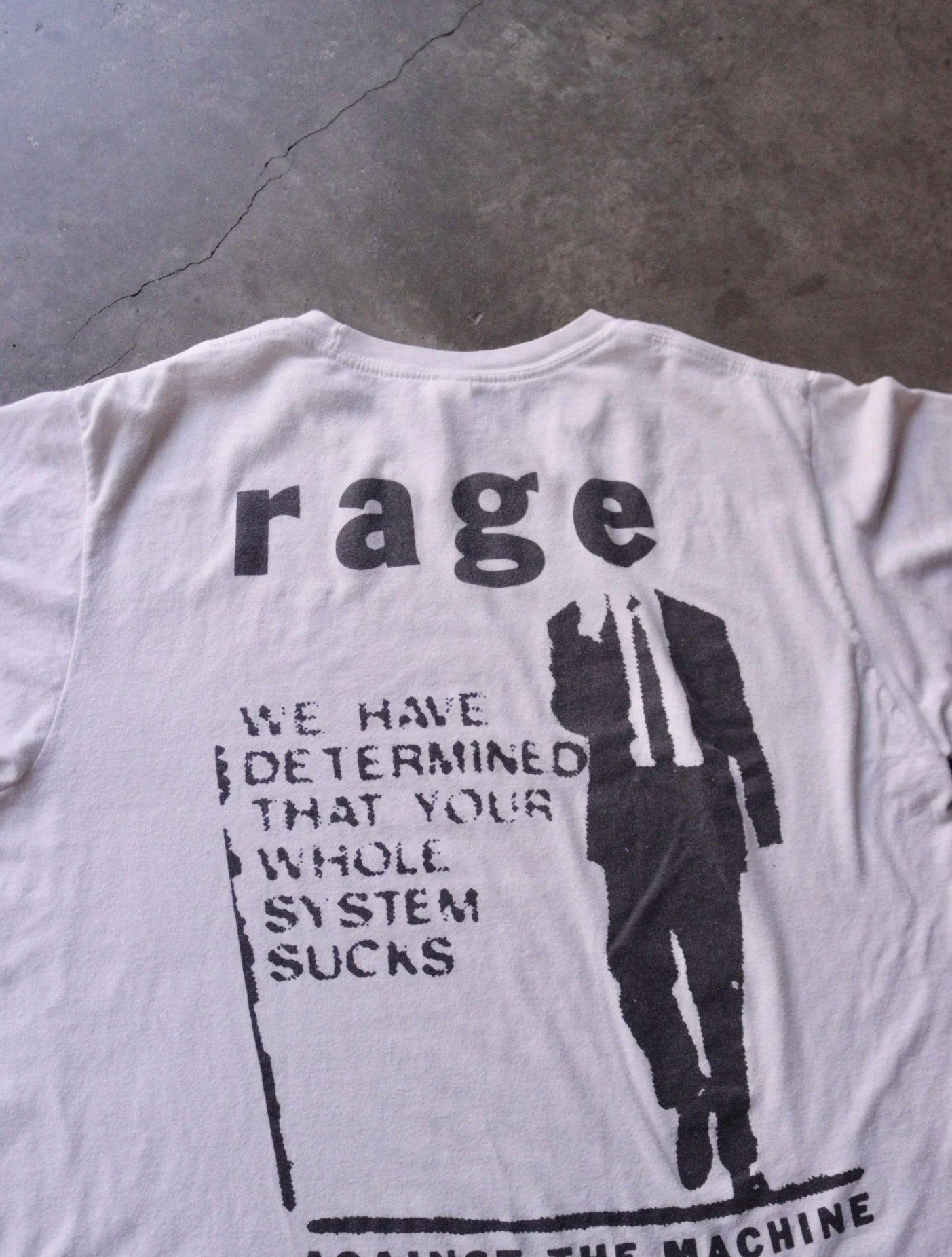 2000S RAGE AGAINST THE MACHINE TEE