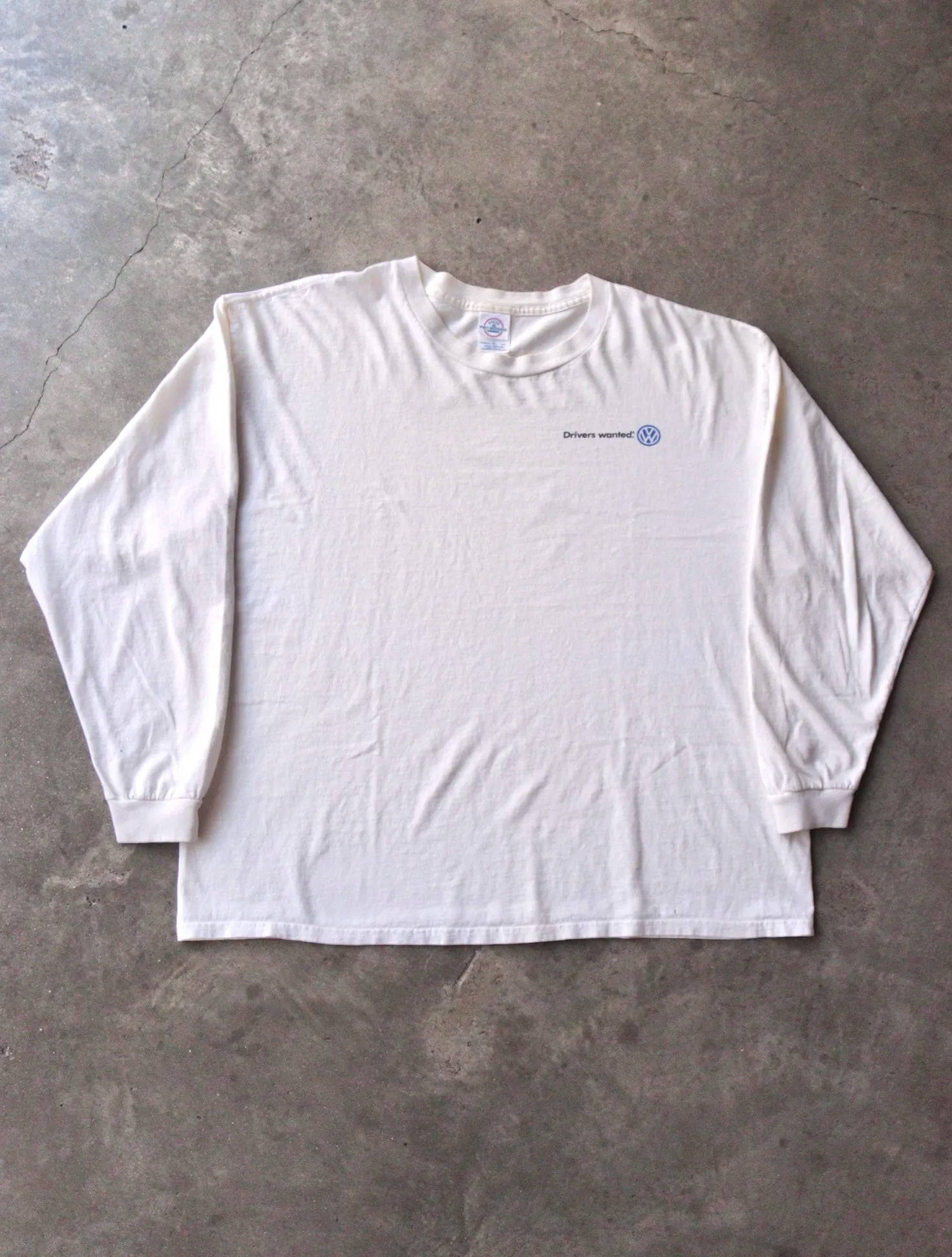 2000S DRIVERS WANTED VOLKSWAGEN L/S SHIRT