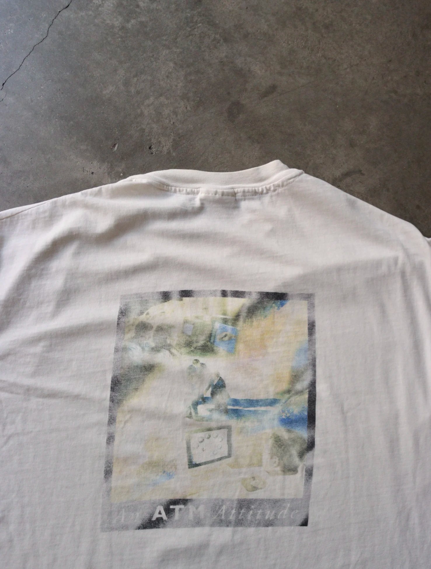 1990S SUNFADED NET TEE
