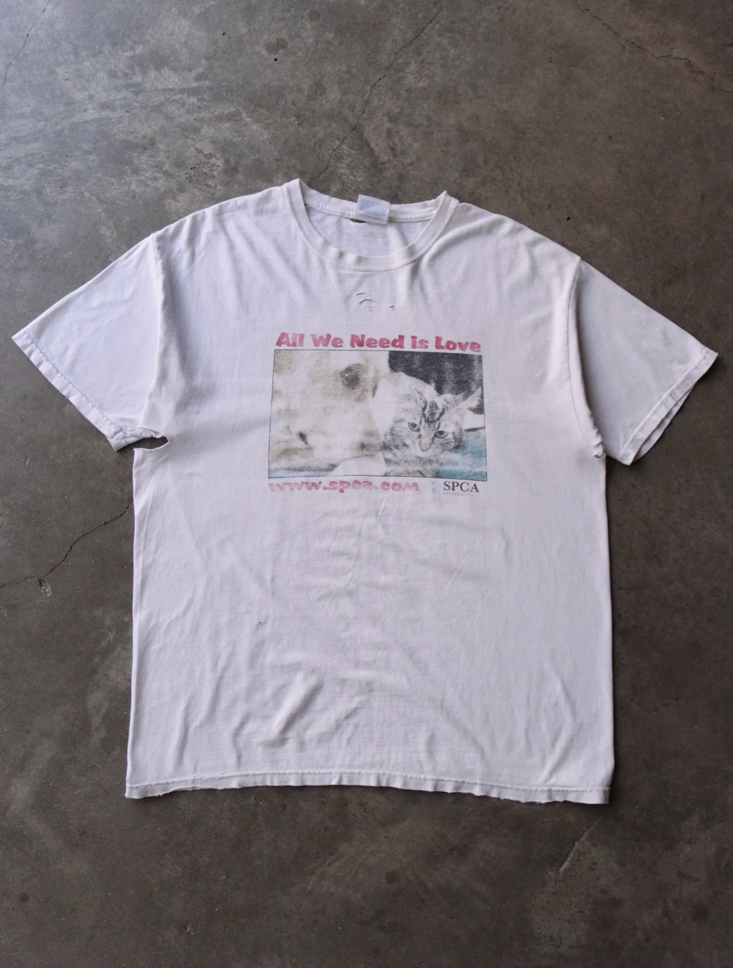 2000S DISTRESSED SPCA TEE