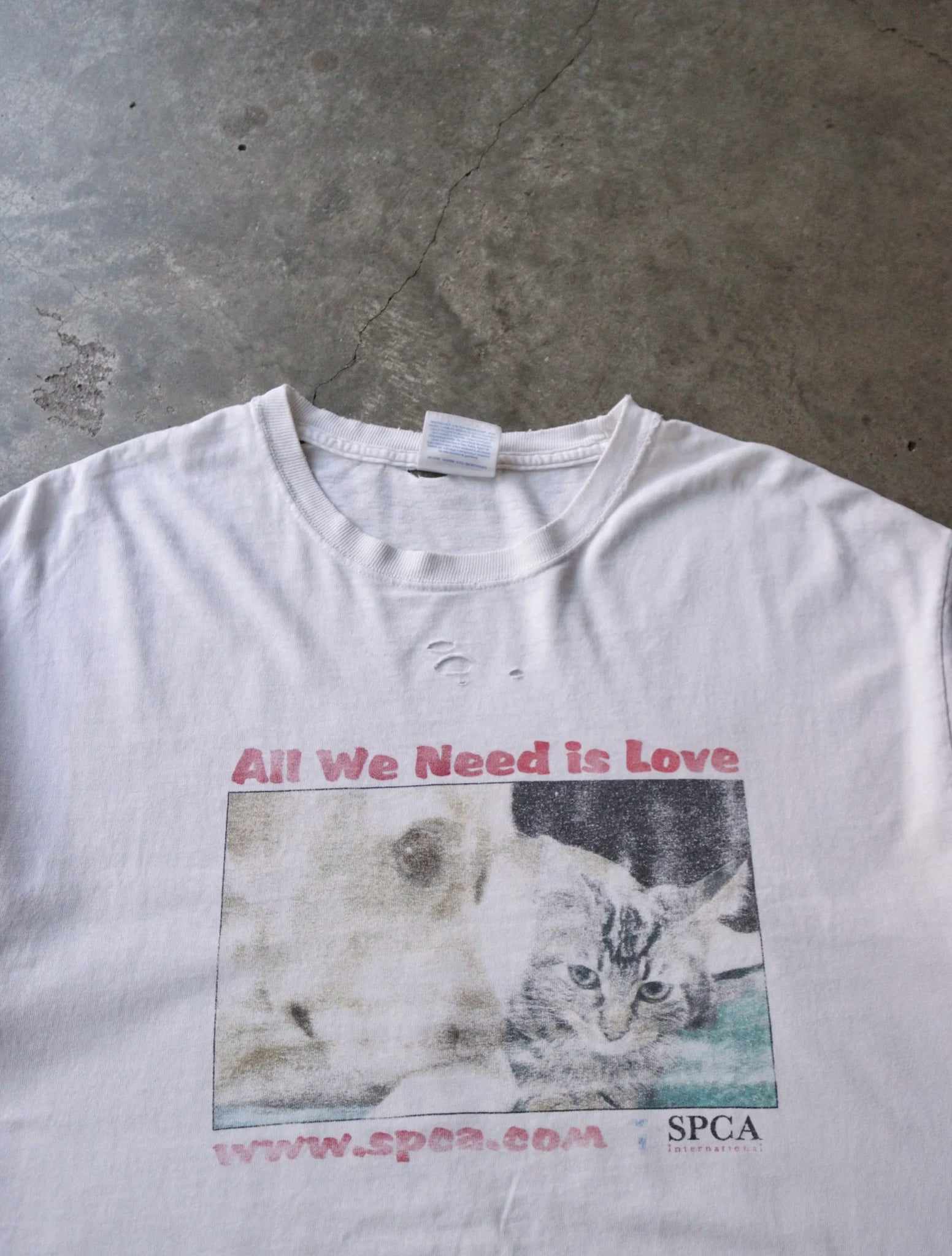 2000S DISTRESSED SPCA TEE