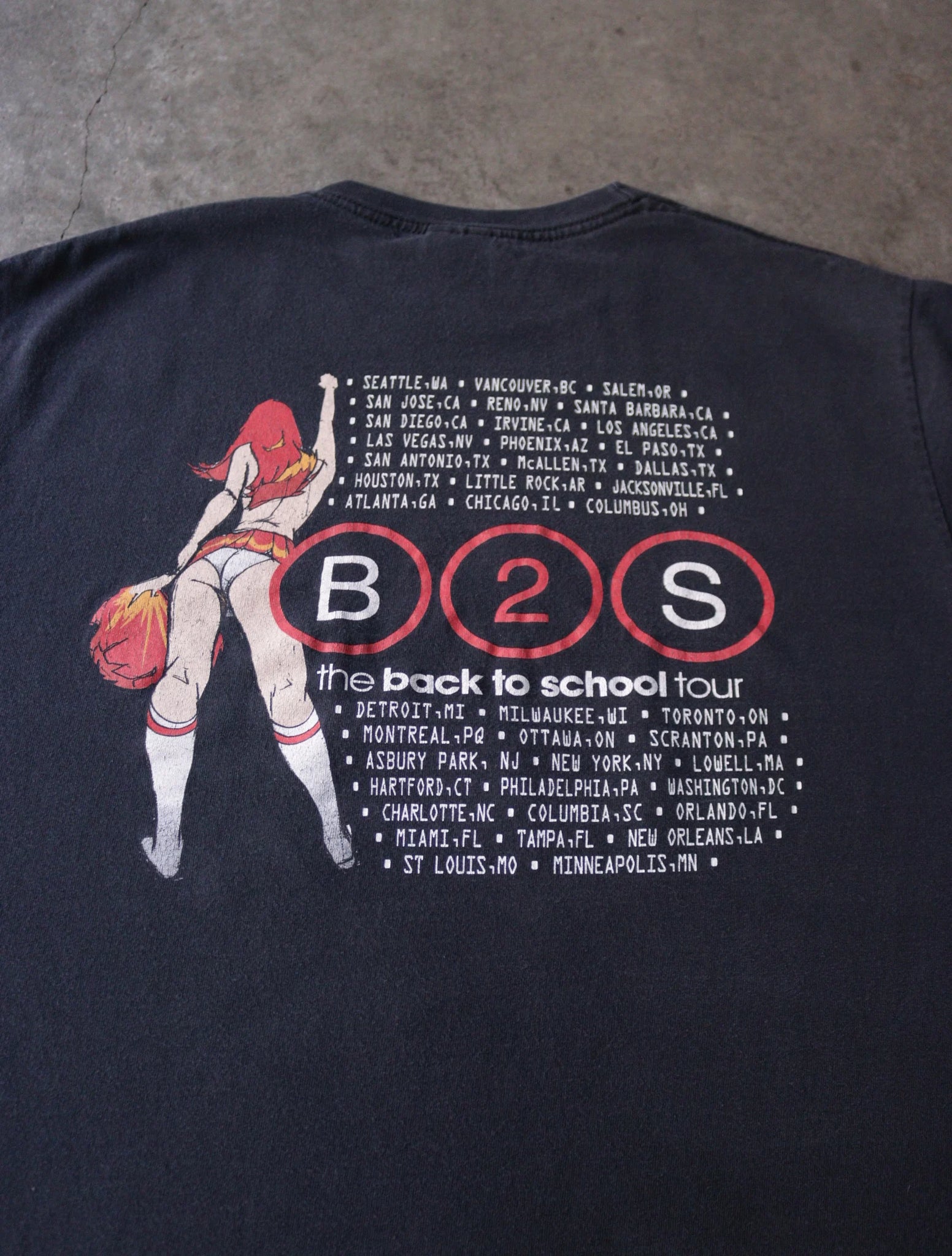 2000S DEFTONES BACK TO SCHOOL TOUR BAND TEE