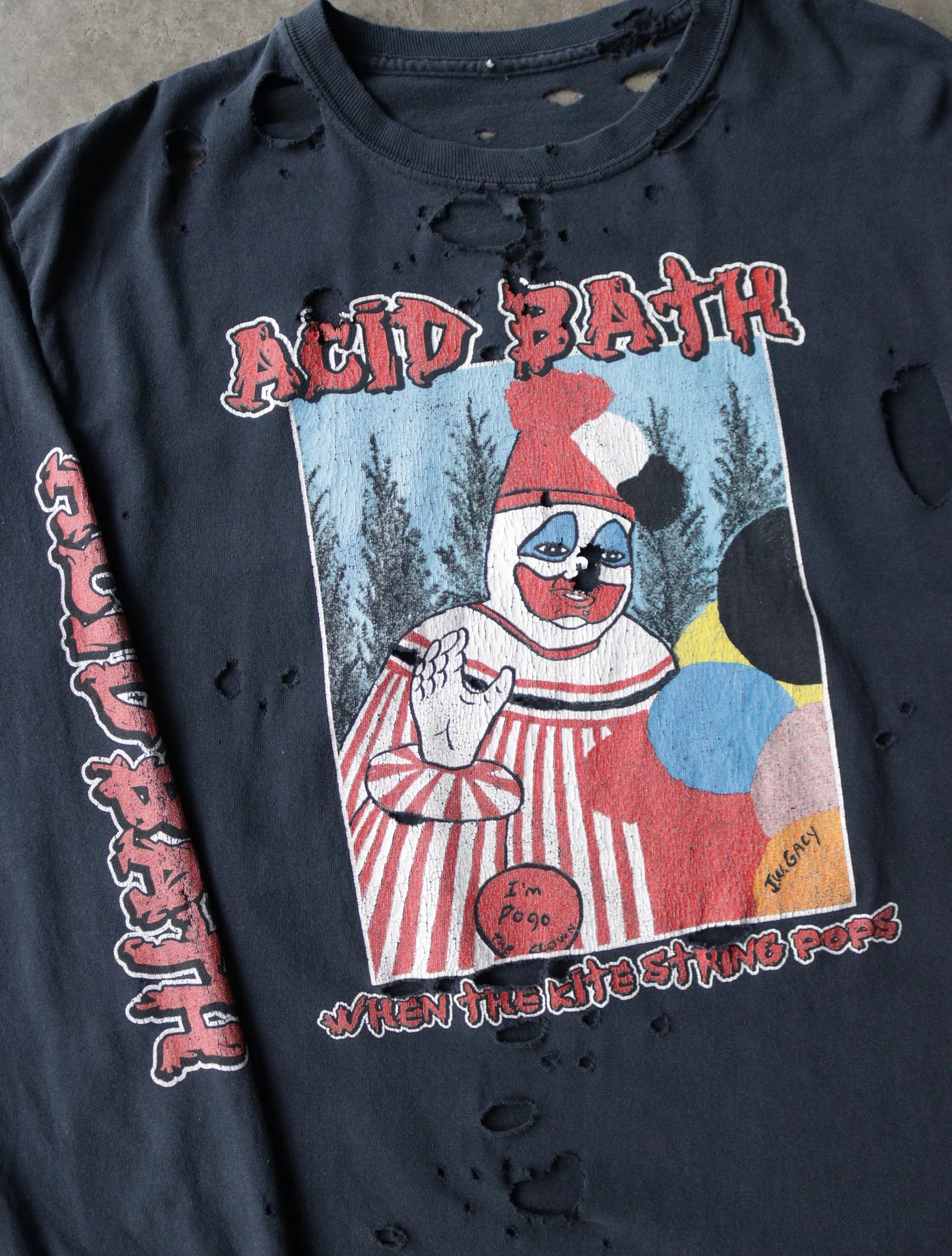 2000S ACID BATH THRASHED BAND TEE