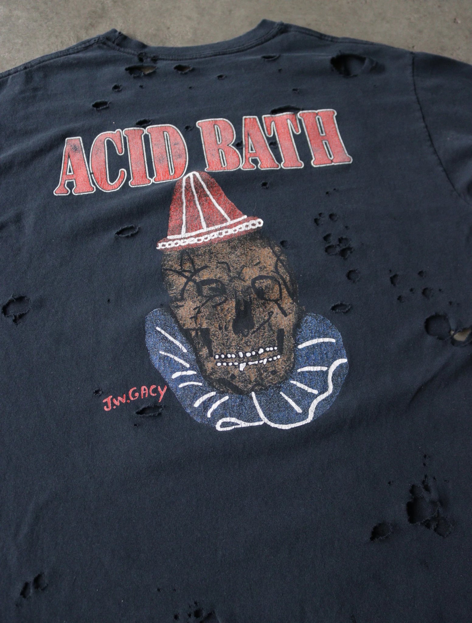 2000S ACID BATH THRASHED BAND TEE