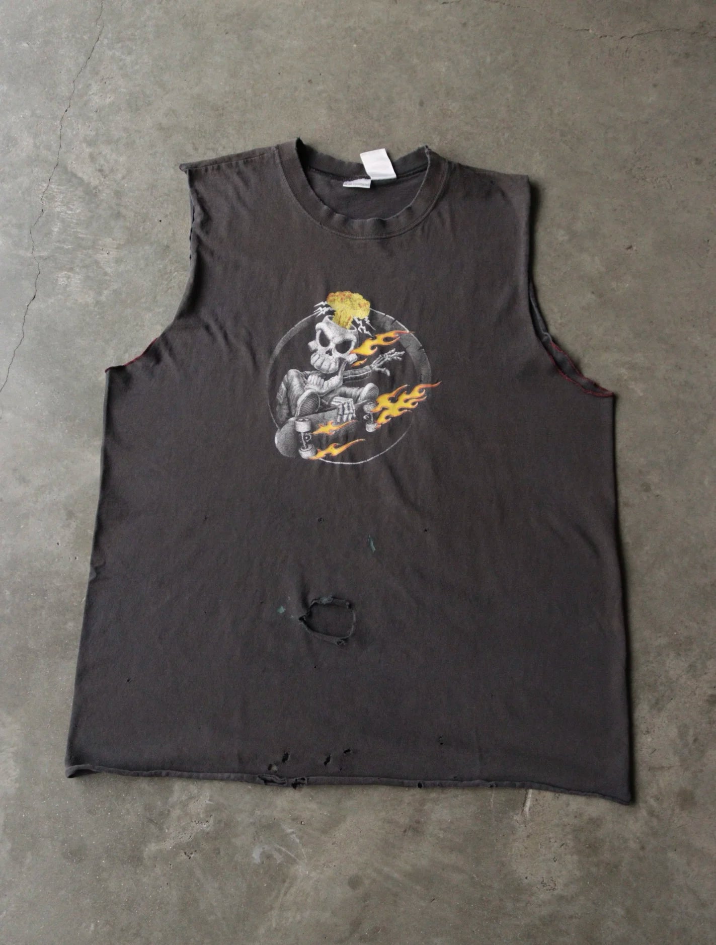 2000S SKULL TANK TOP