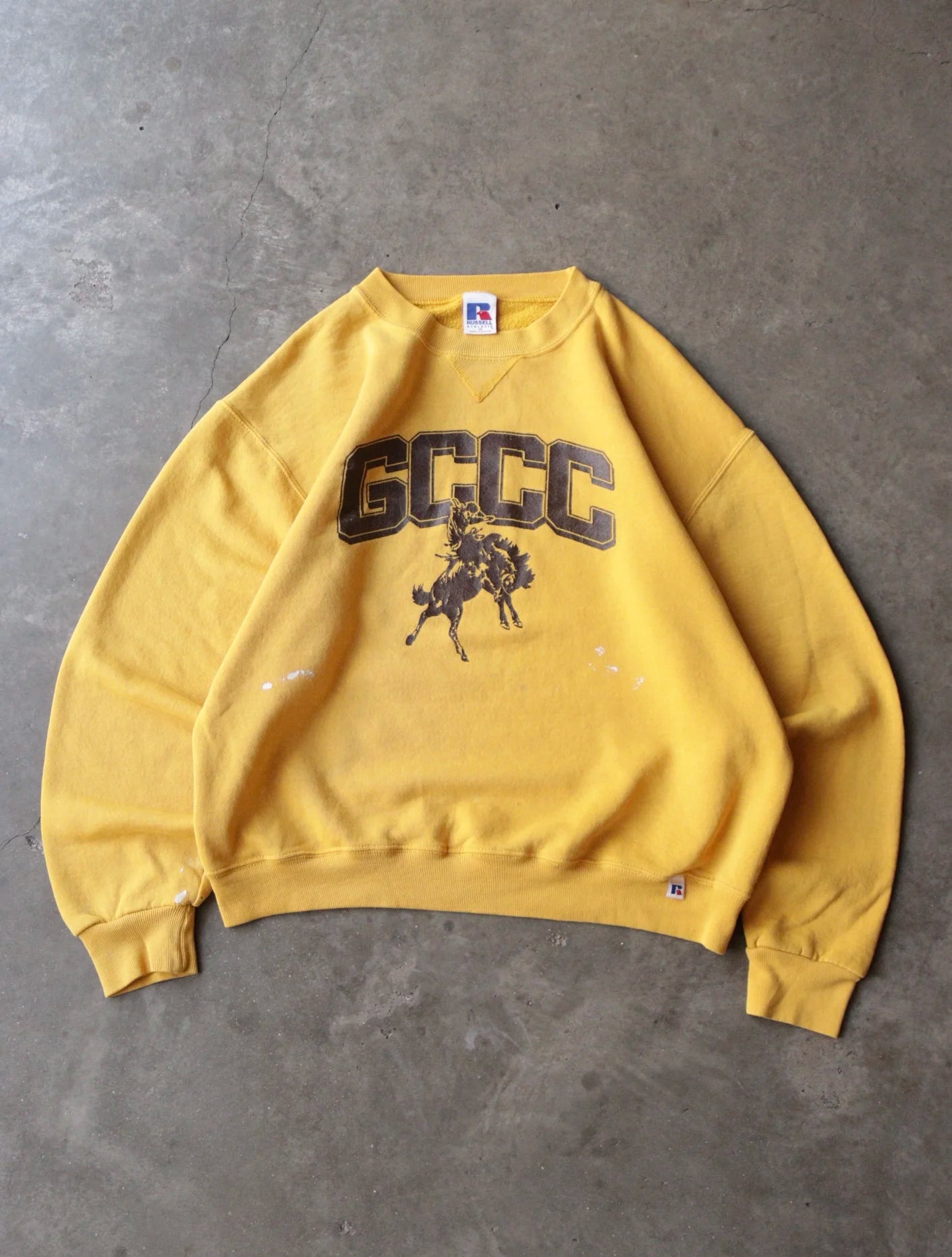 1990S RUSSELL COWBOY SWEATSHIRT