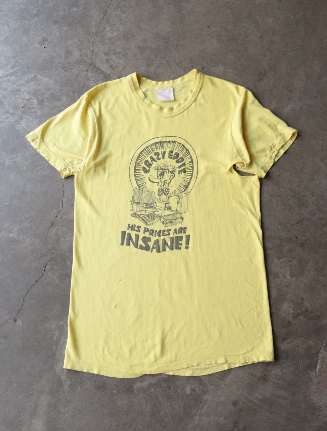 1980S CRAZY EDDIE TEE