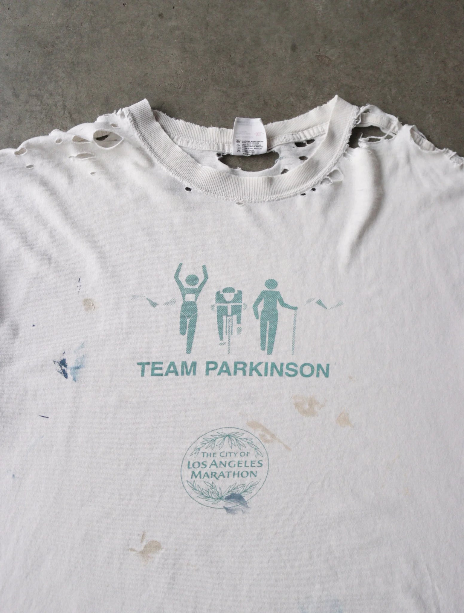 1990S DISTRESSED TEAM PARKINSON TEE