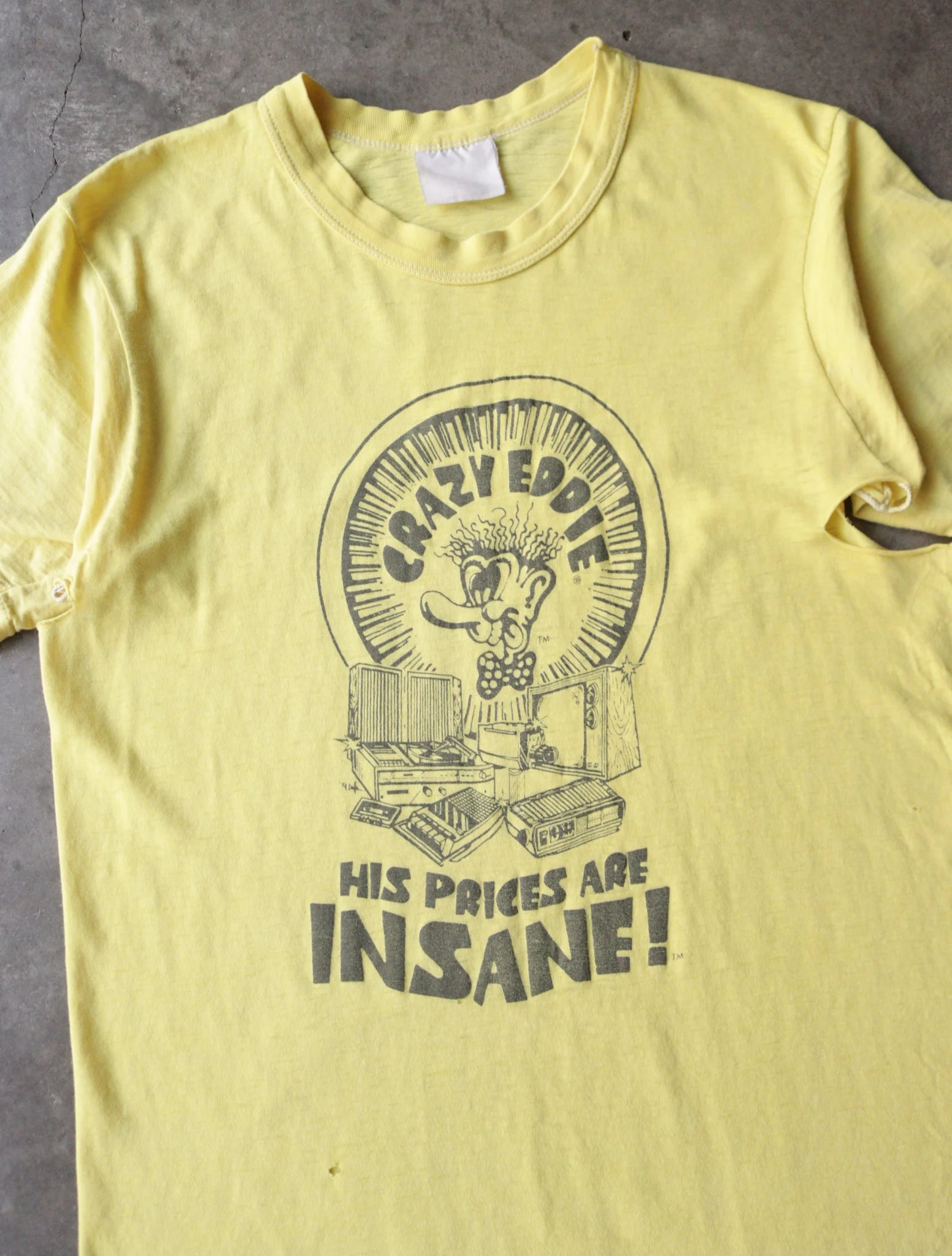 1980S CRAZY EDDIE TEE