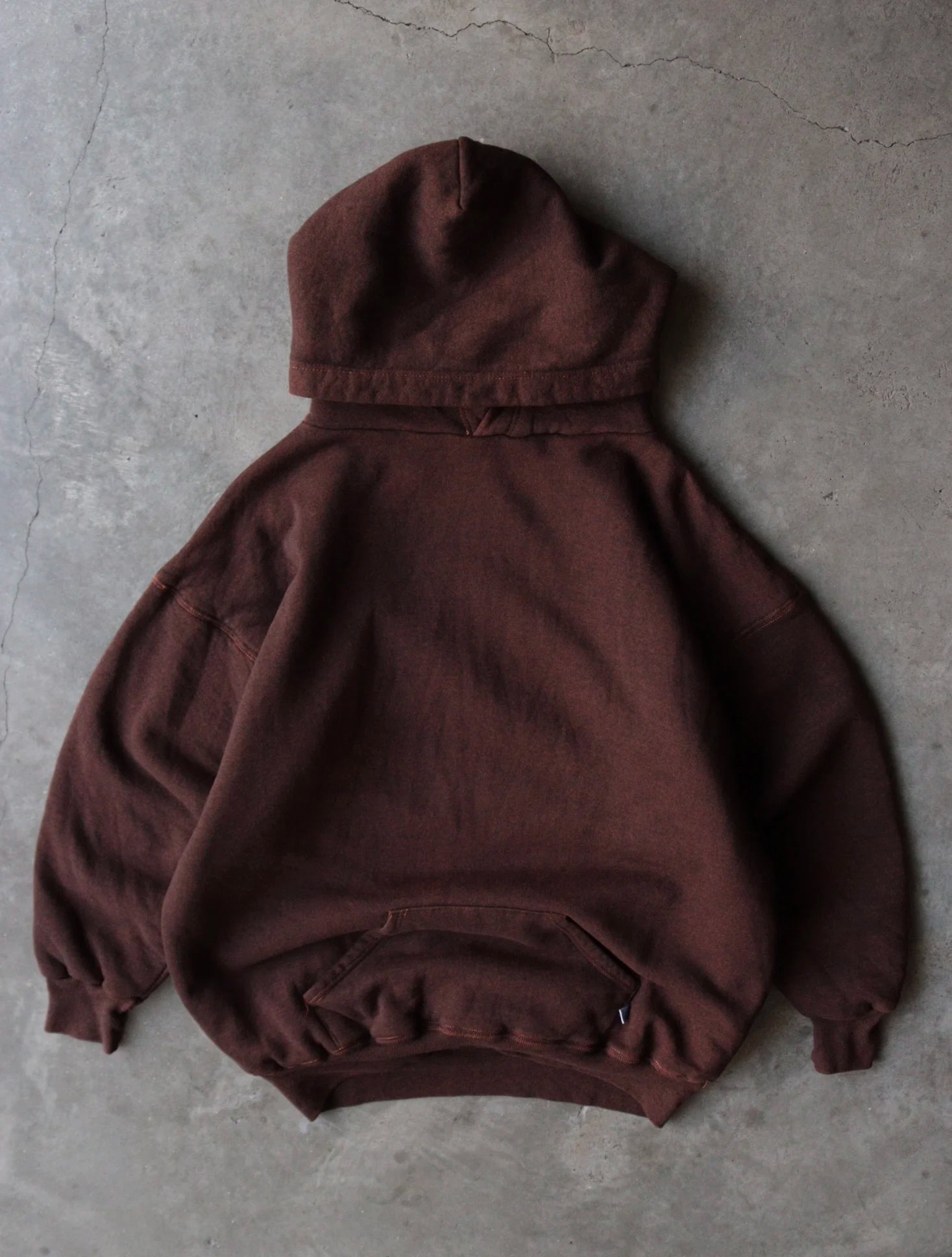1970S DOUBLE FACE RUSSELL HOODED SWEATSHIRT