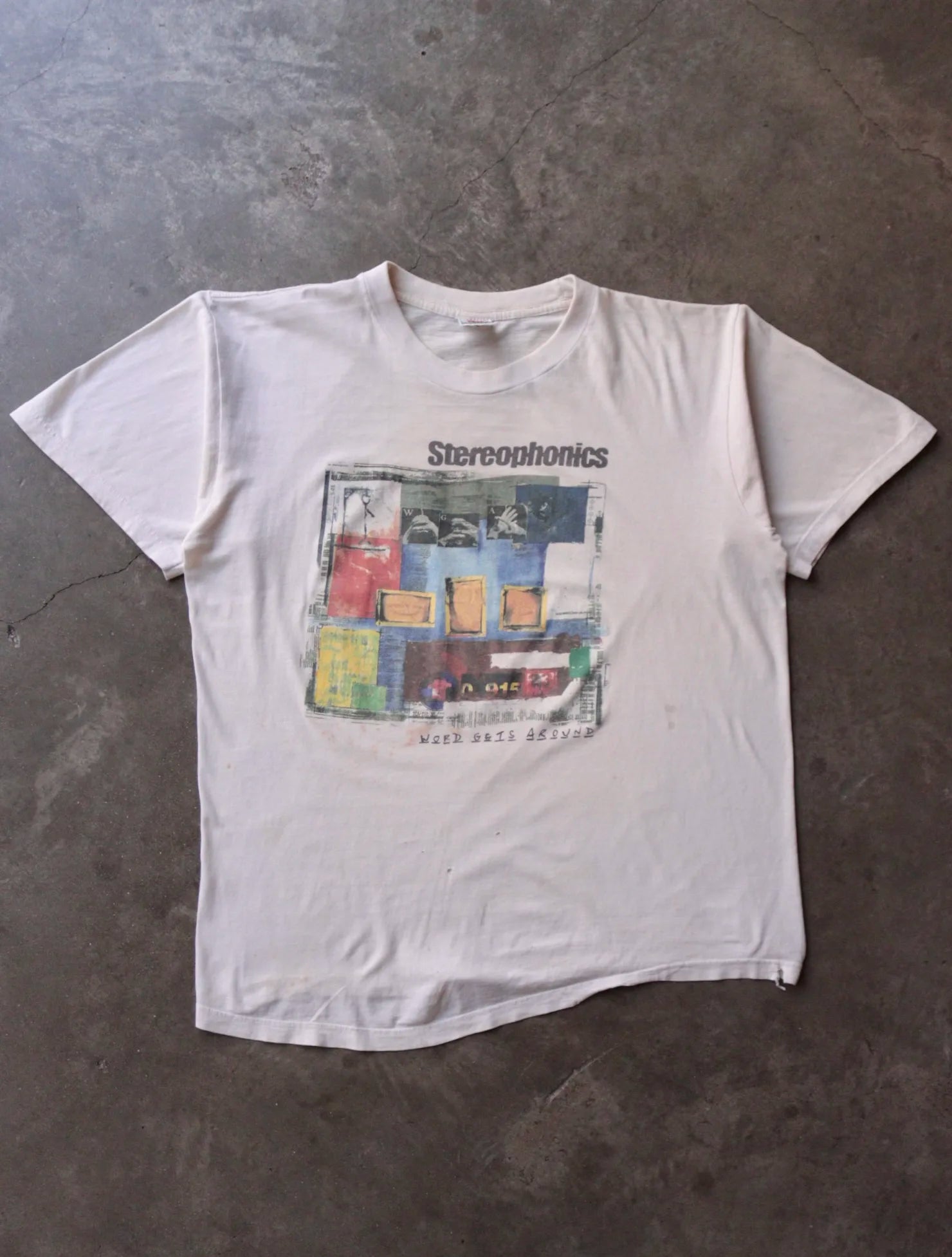 1990S STEREOPHONICS BAND TEE